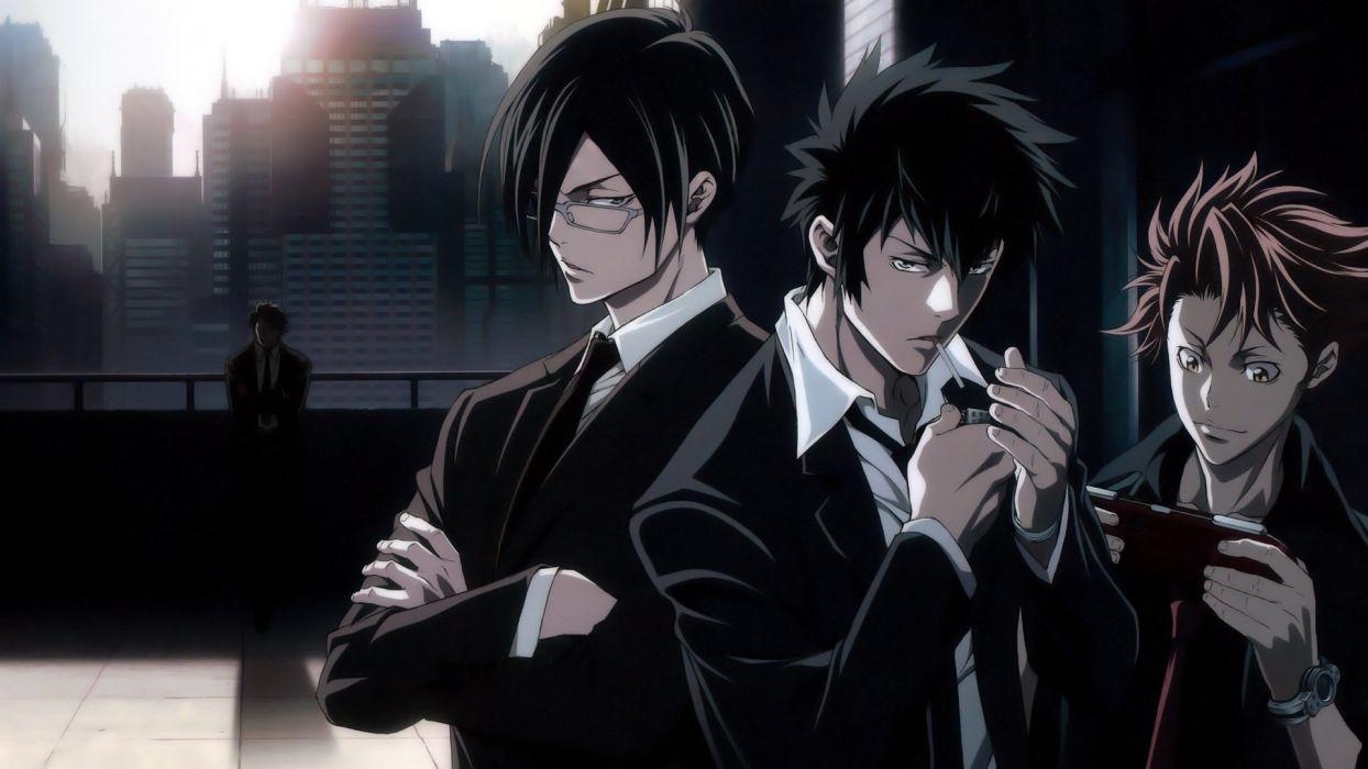 1250x700 Psycho Pass Anime Series Suit Cool Boys Handsome Wallpaper, Desktop