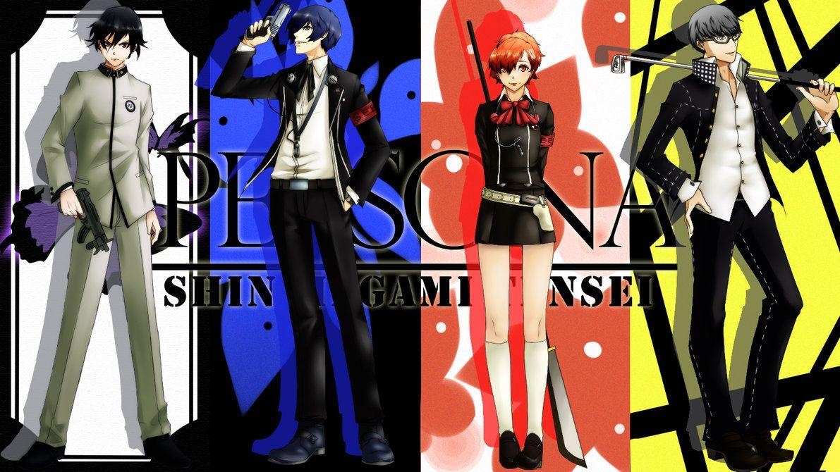 1200x670 Persona 1, 3, 3P, 4 Wall Paper By Lewd Dodo, Desktop