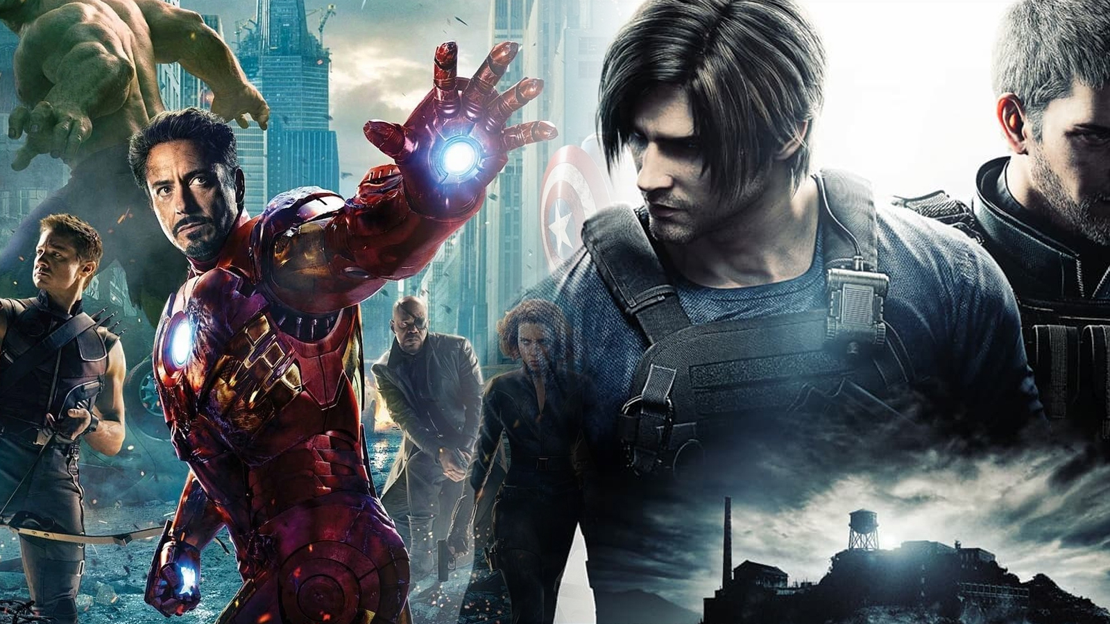 1600x900 Resident Evil Death Island is basically The Avengers, Desktop