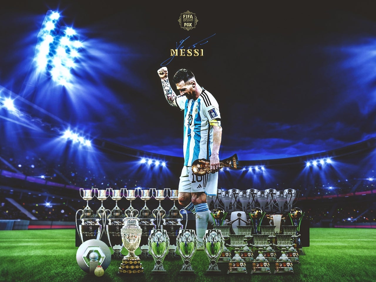 1280x960 Lionel Messi's World Cup pursuit has become the world's shared dream, Desktop