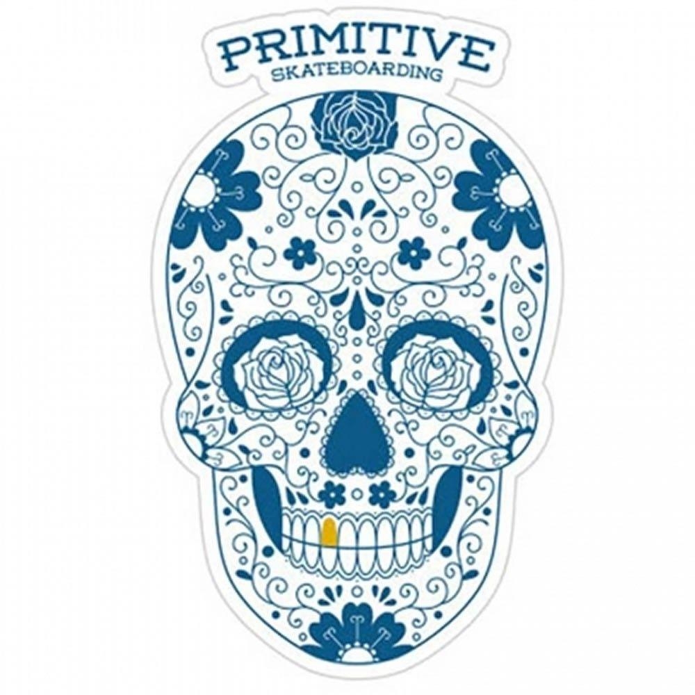 1000x1000 Primitive Victory Blue Skate Sticker, Phone