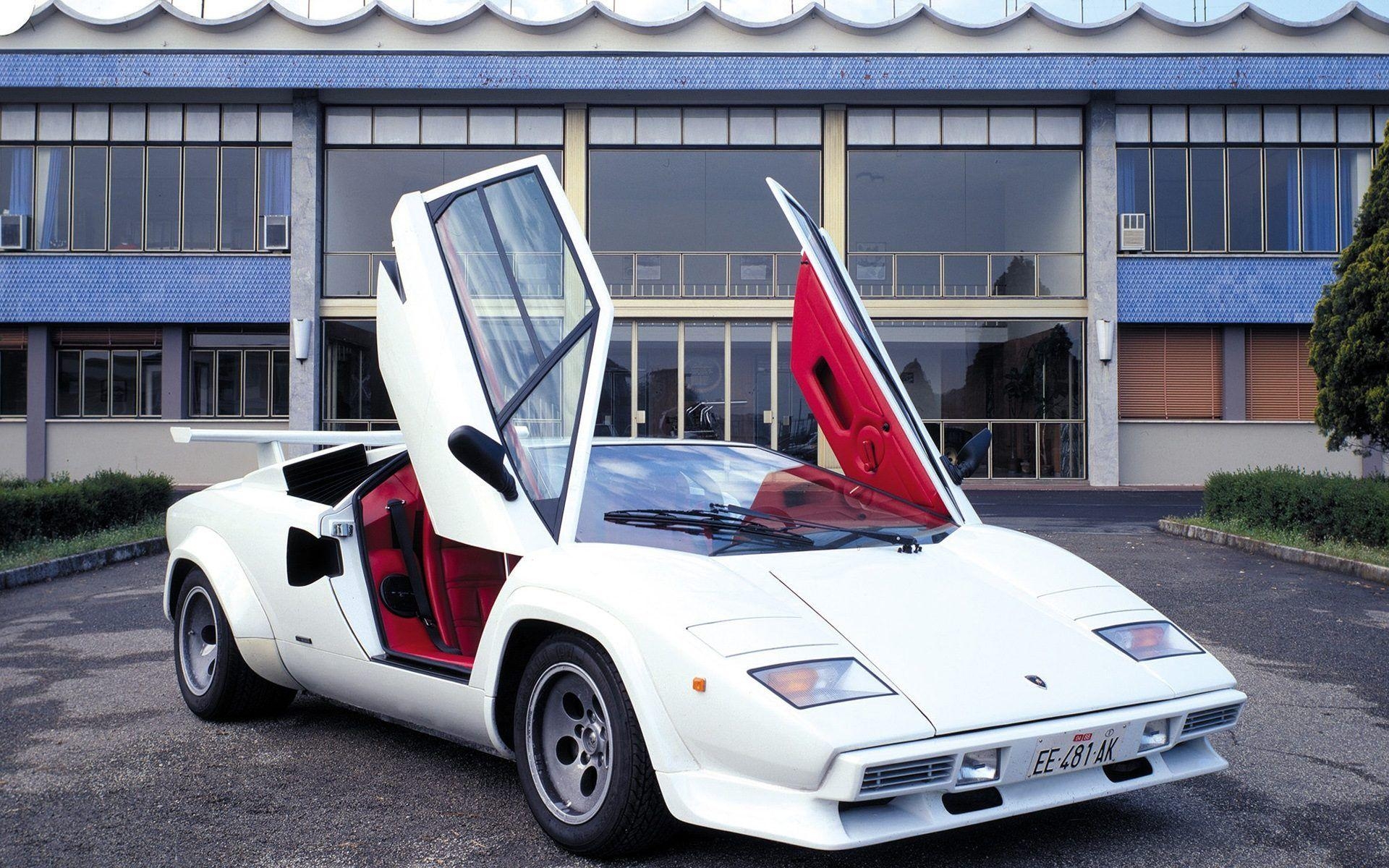 1920x1200 Lamborghini Countach LP5000 S white supercar 4k Android wallpaper, Desktop