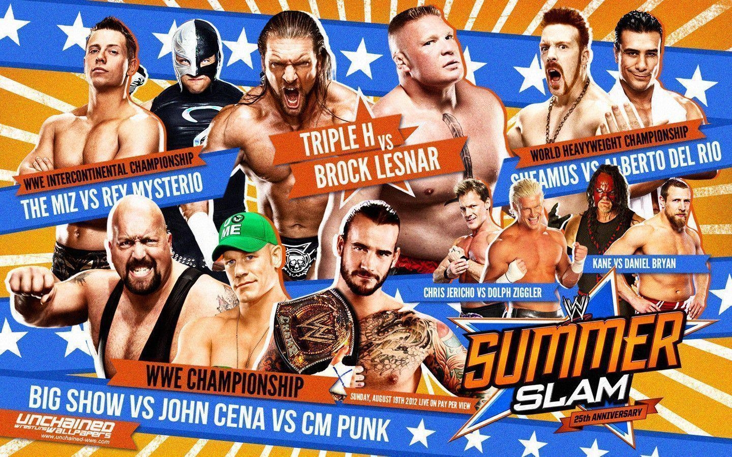 1440x900 WWE Summerslam 2012 Wallpaper Unchained WWE.com WWE Wallpaper, Desktop