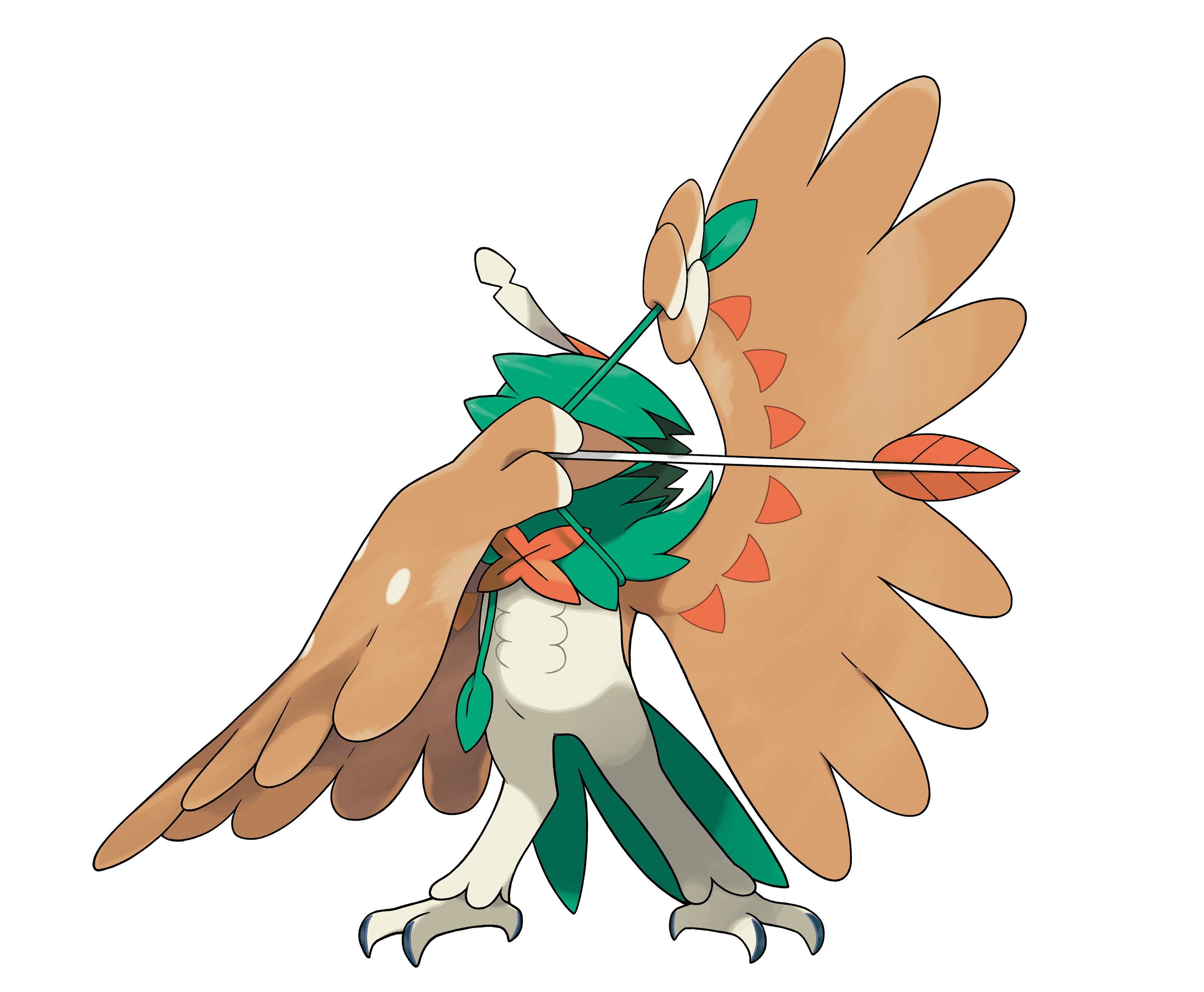 2920x2400 Pokemon Sun and Moon Decidueye, Desktop