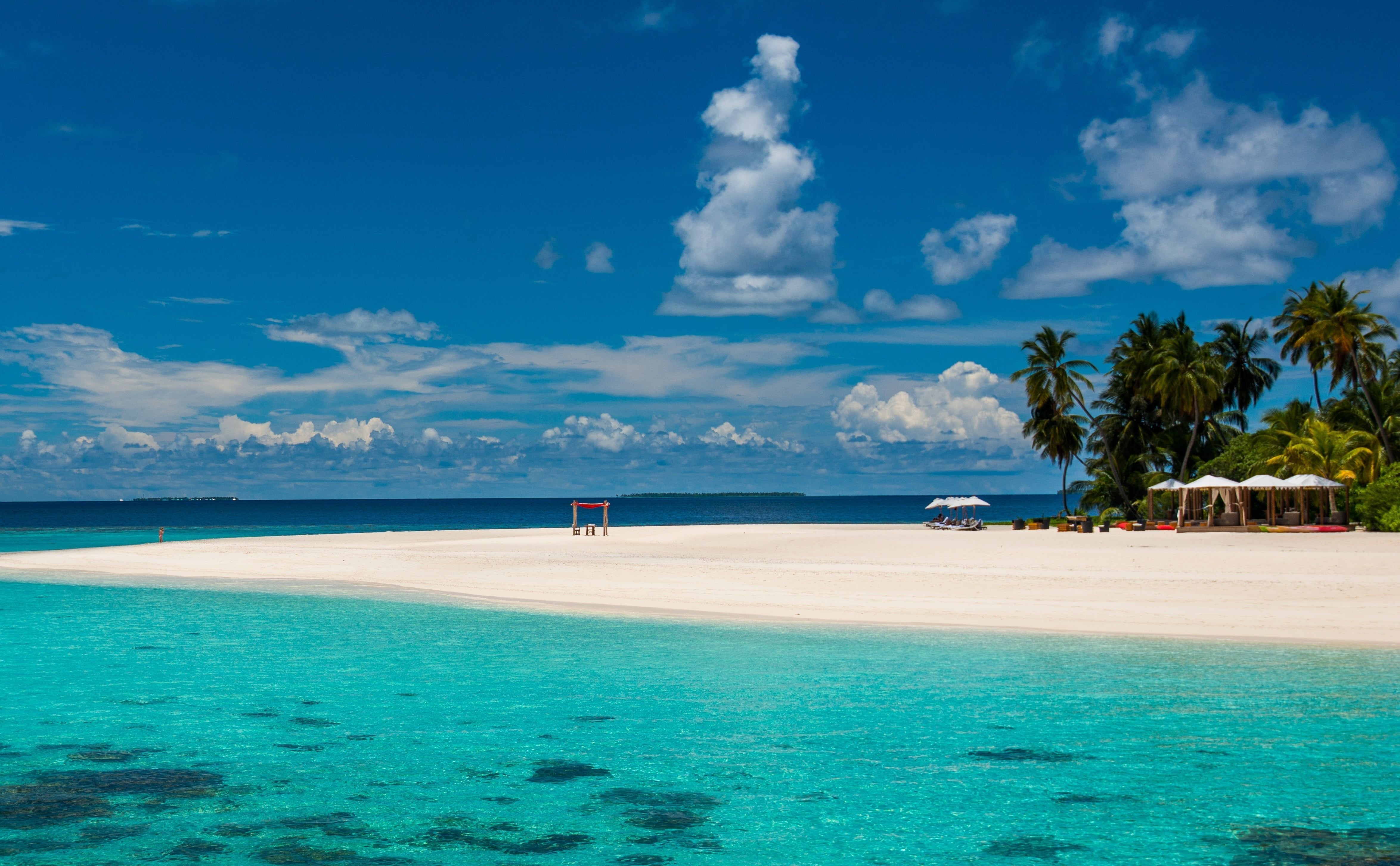 4700x2910 body of water near green trees #maldives #tropical #beach K #wallpaper #hdwallpaper #desktop. Beach wallpaper, Tropical beach, HD wallpaper, Desktop