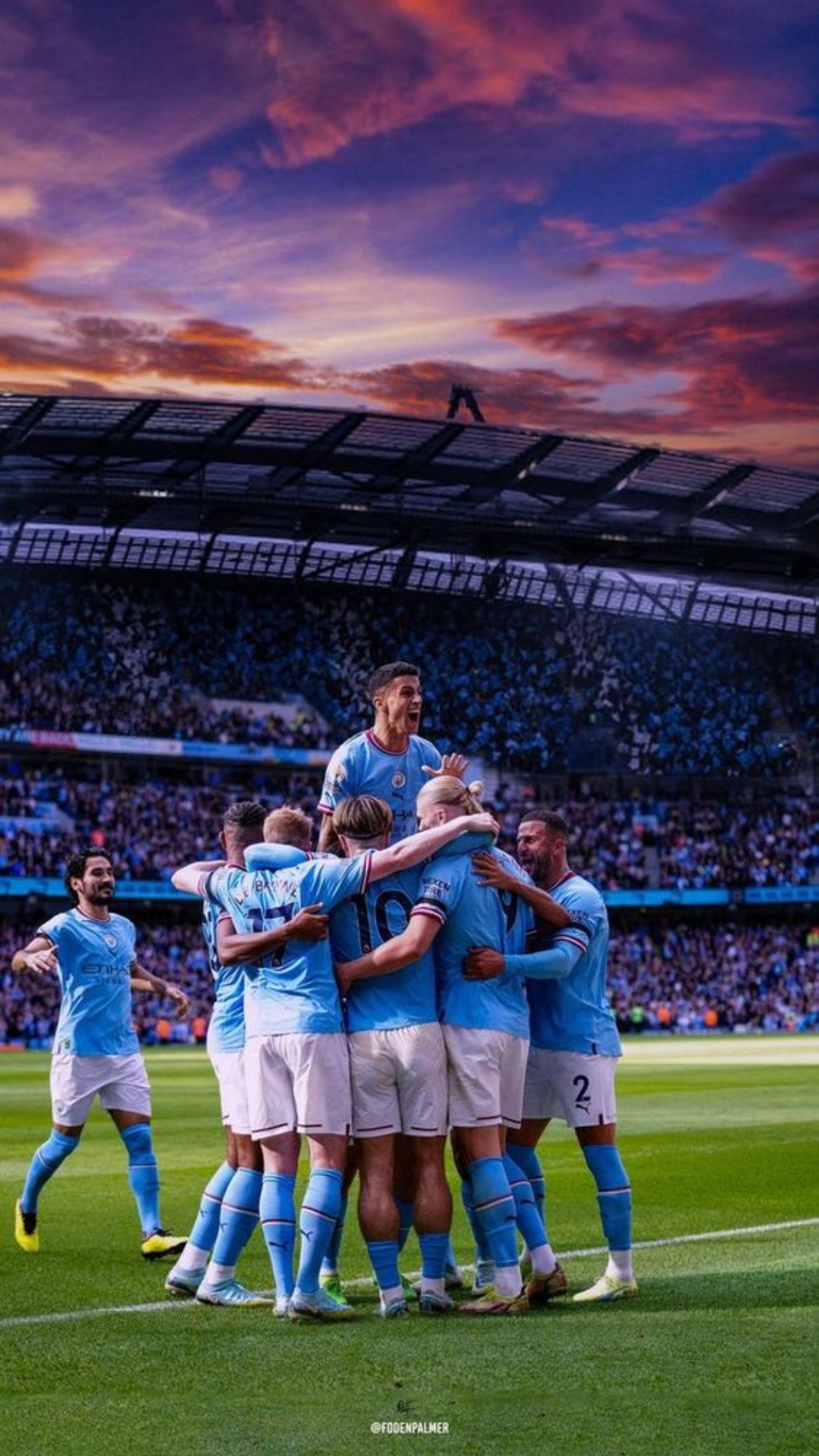 1080x1920 Manchester City FC Wallpaper, Phone