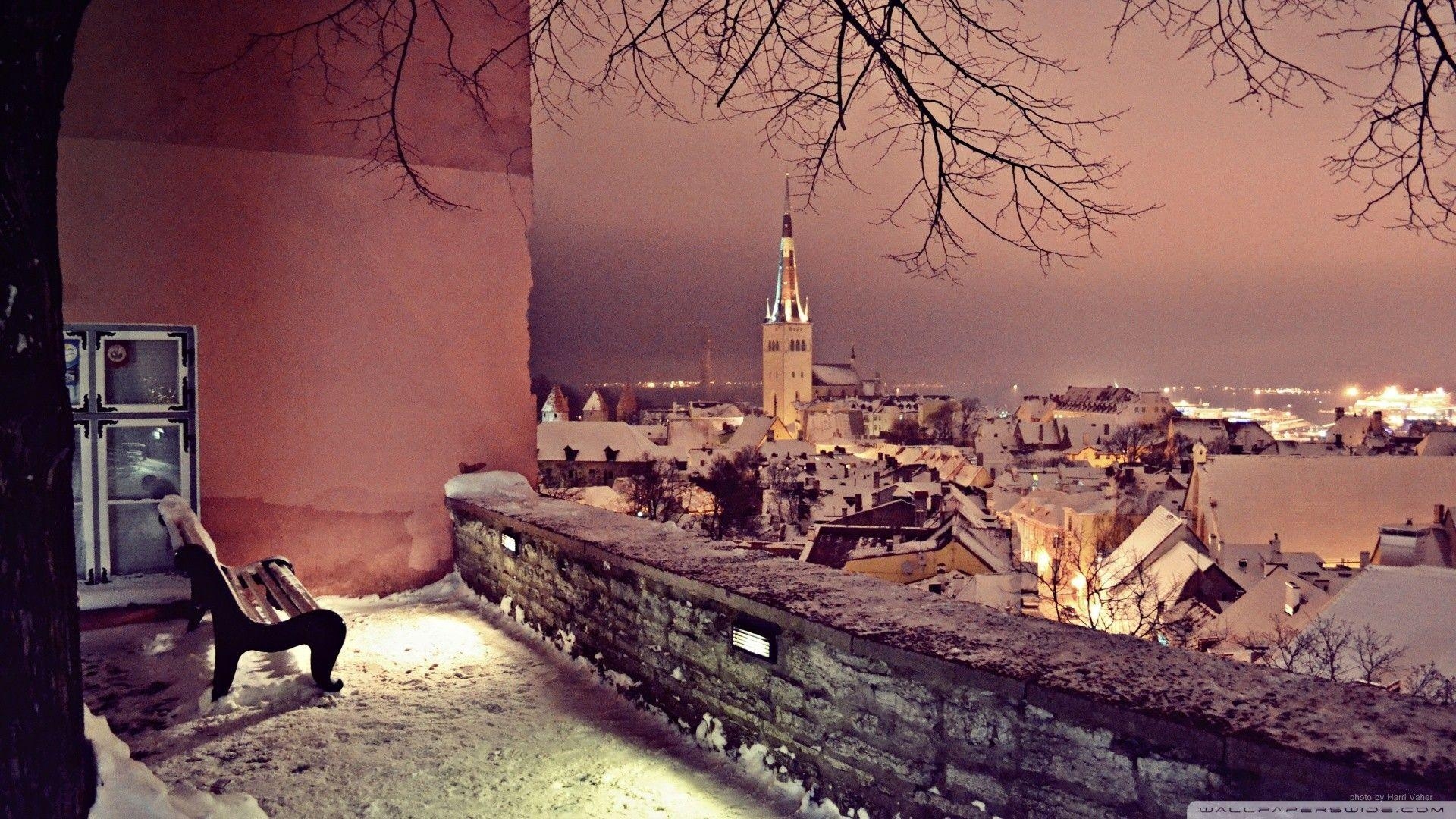 1920x1080 Estonia Tag wallpaper: Tallinn Estonia Cities City Old Travel, Desktop