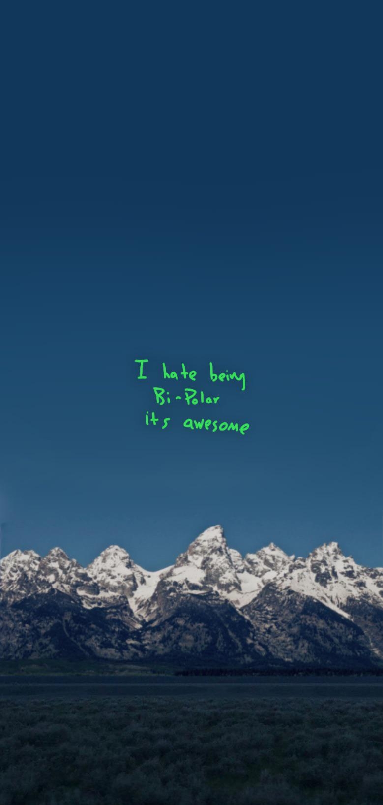 780x1640 Wallpaper version of my Ye remake, Phone