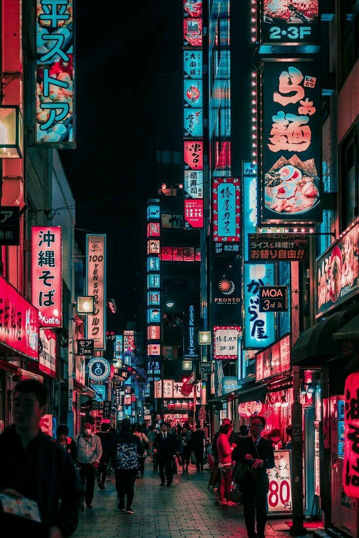 740x1110 iPhone wallpaper. City wallpaper, Aesthetic japan, Japan photography, Phone