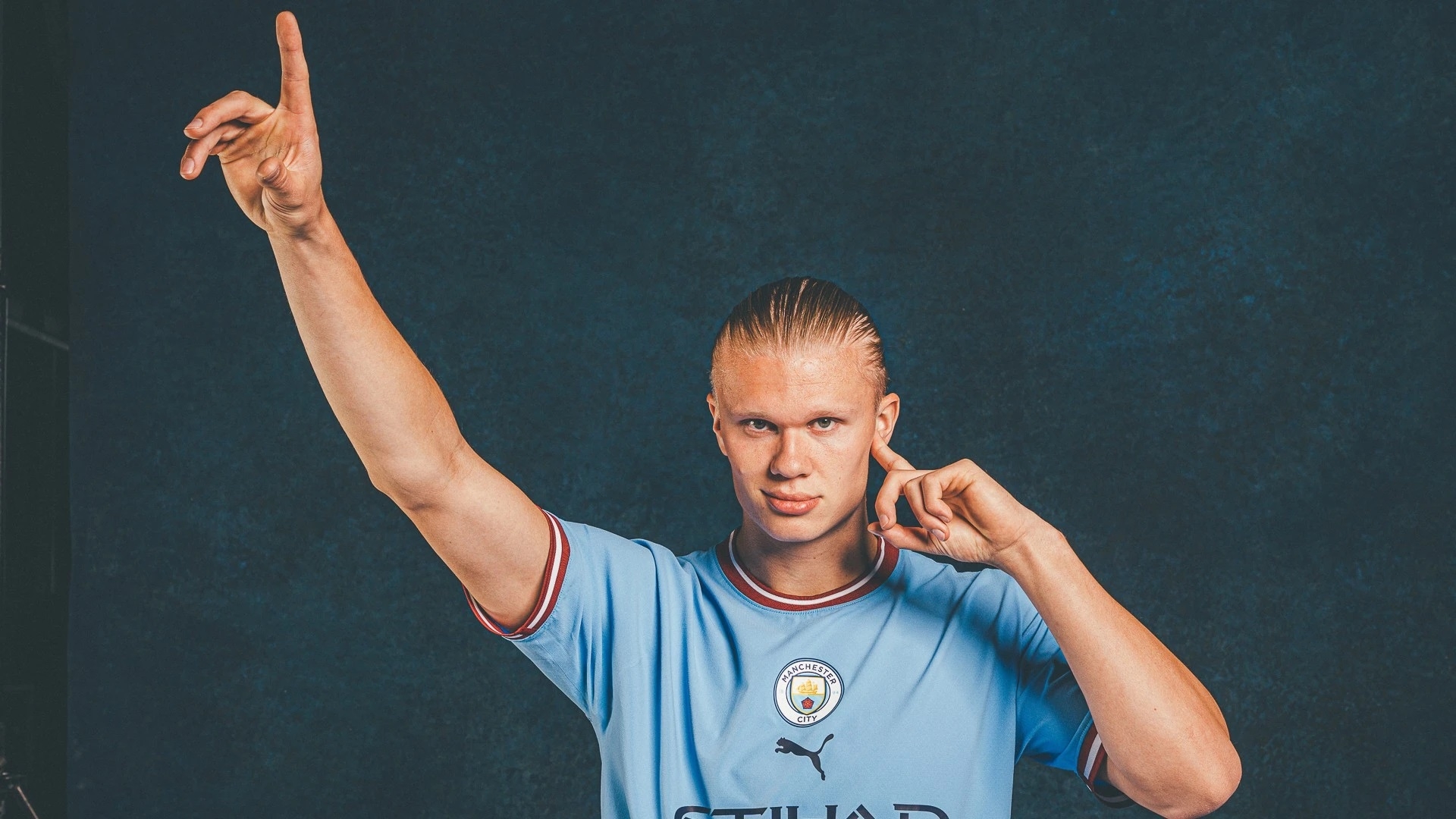 1920x1080 In Picture: 'Proud' Erling Haaland Officially Joins Manchester City, Desktop