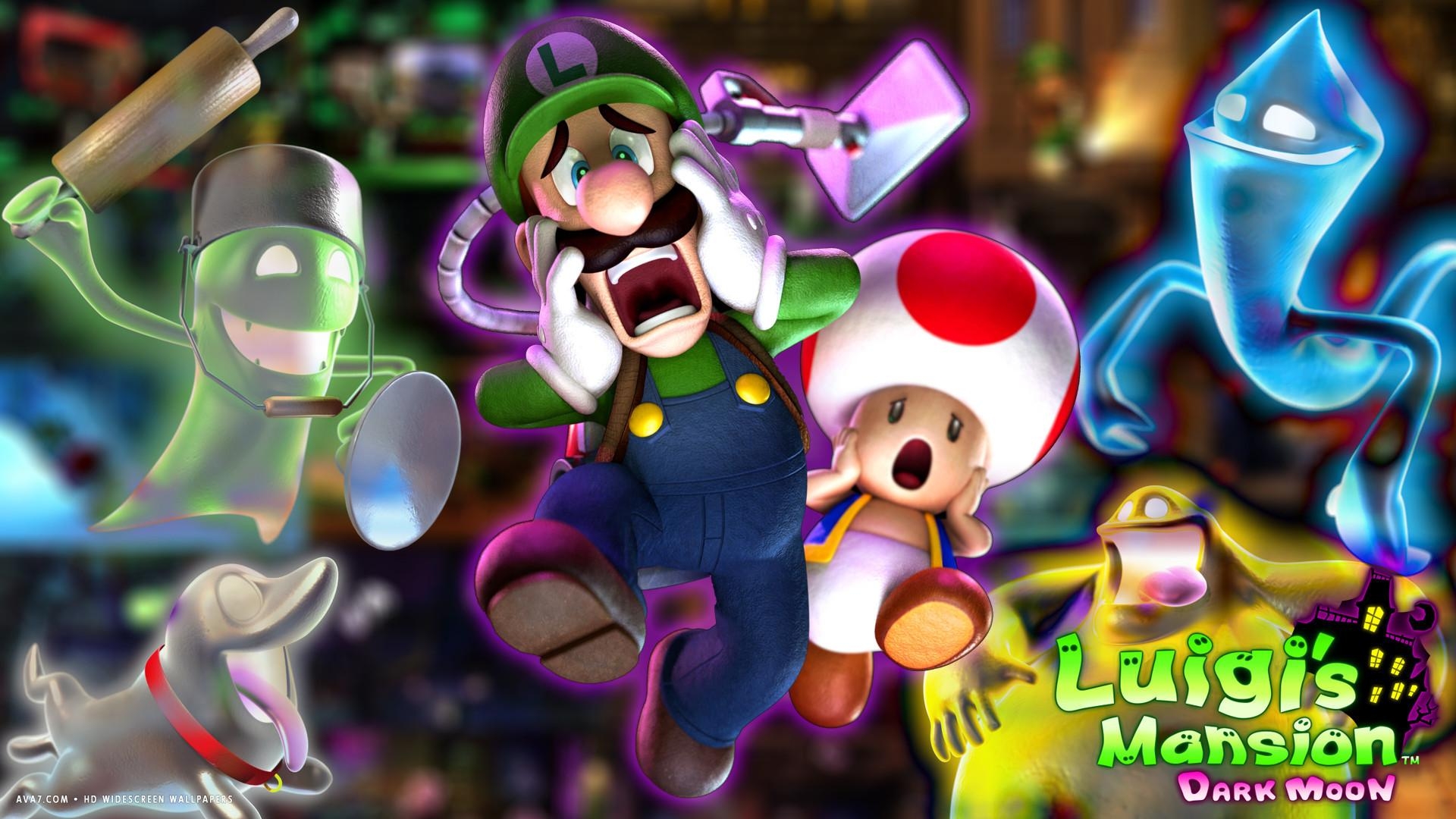 1920x1080 luigis mansion 2 game dark moon HD widescreen wallpaper, Desktop