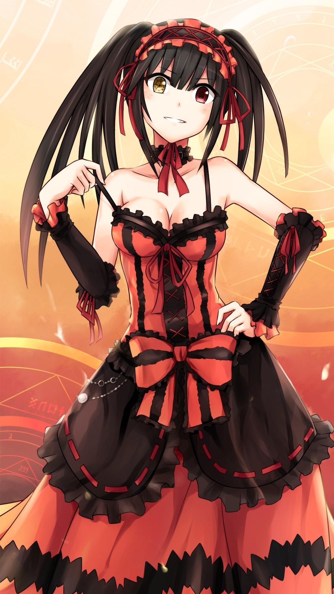 1080x1920 Download Kurumi Wallpaper Android, HD Wallpaper, Phone