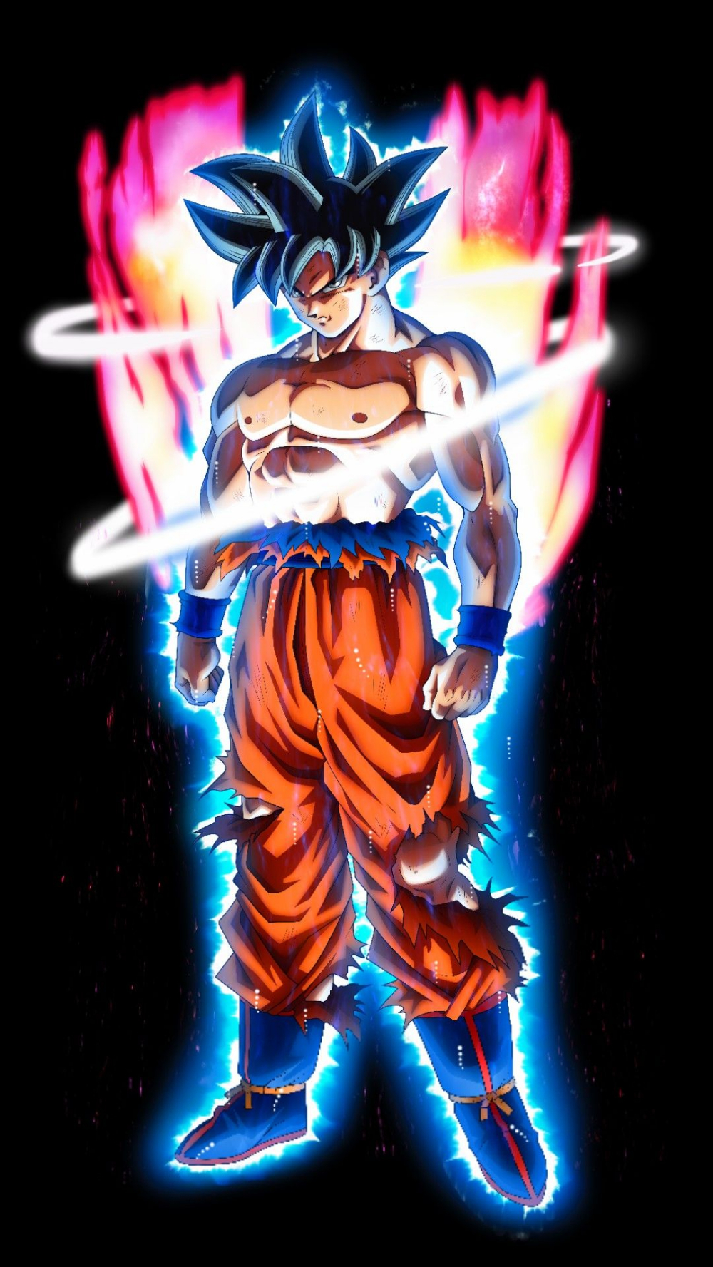 1000x1780 goku full body ball, Anime, Jaspion, Phone