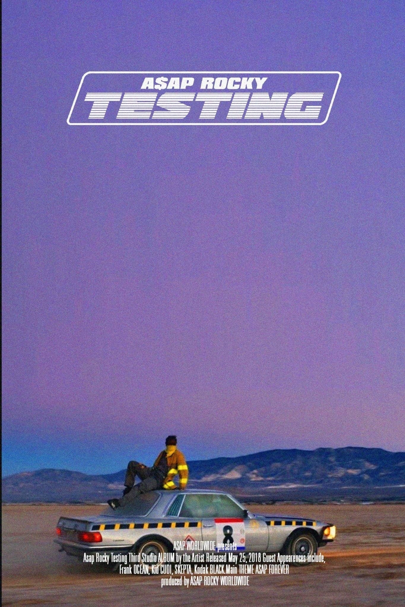 1370x2050 A$AP Rocky 'Testing Movie' Poster, Phone