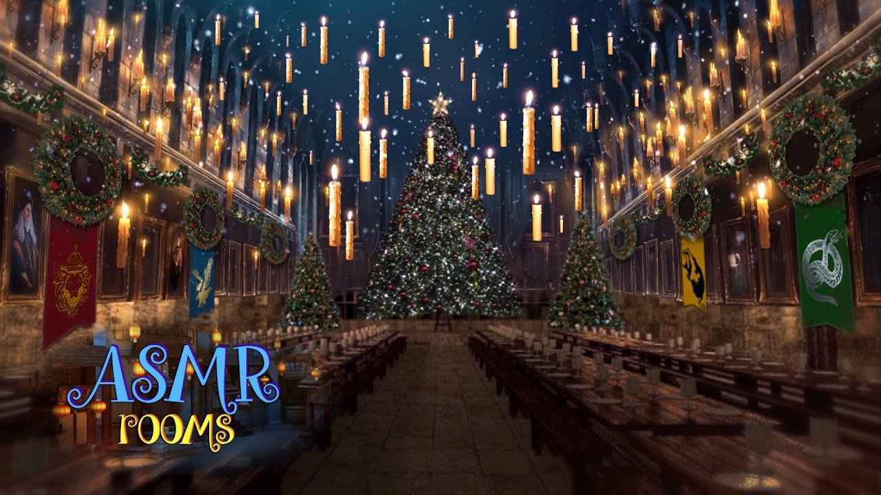 1280x720 Christmas at Hogwarts Great Hall, Desktop