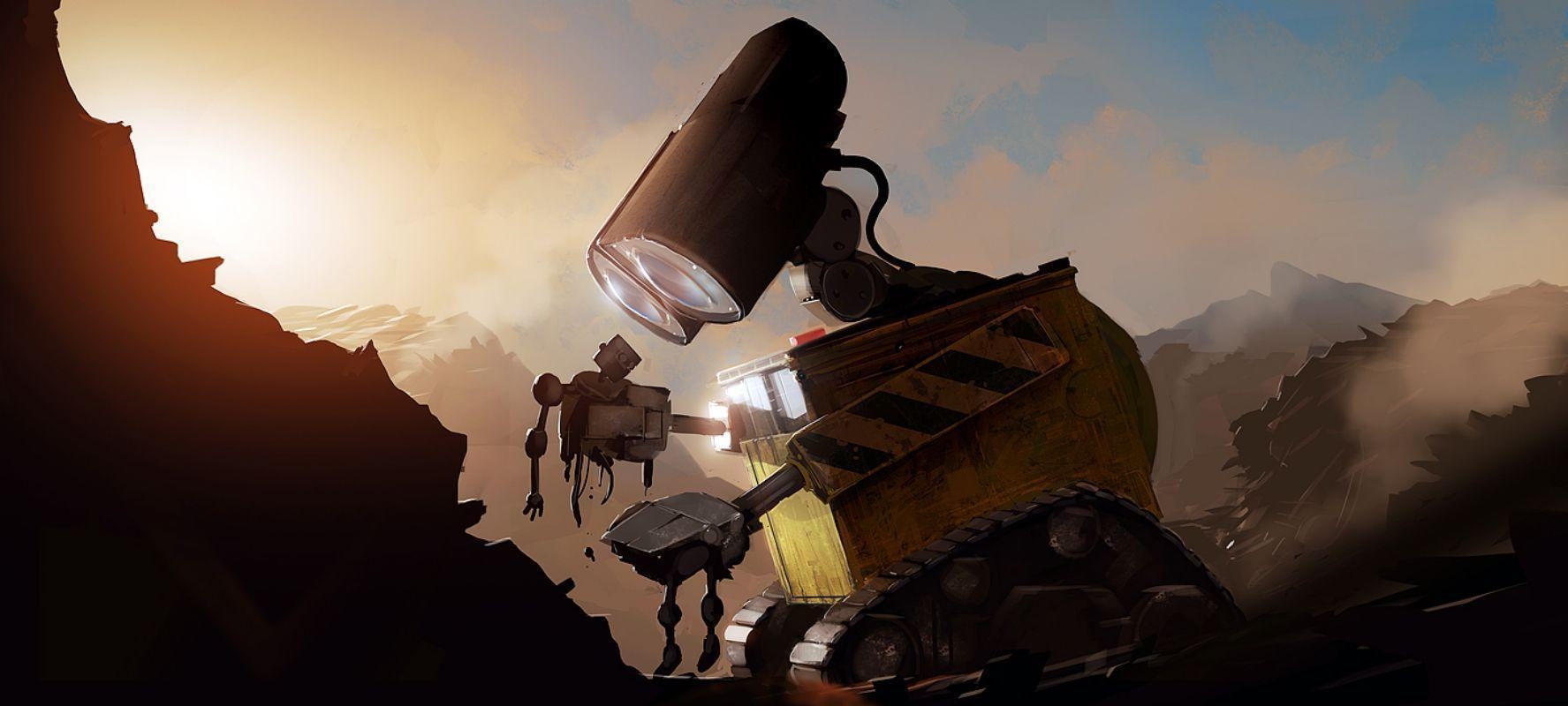 1780x800 Wall·E HD Wallpaper, Dual Screen