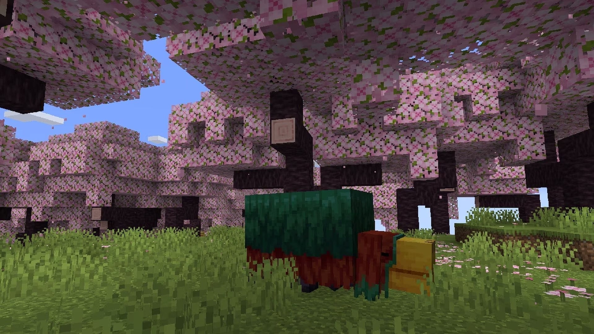 1920x1080 Sniffer & Cherry Blossom Biome, Desktop