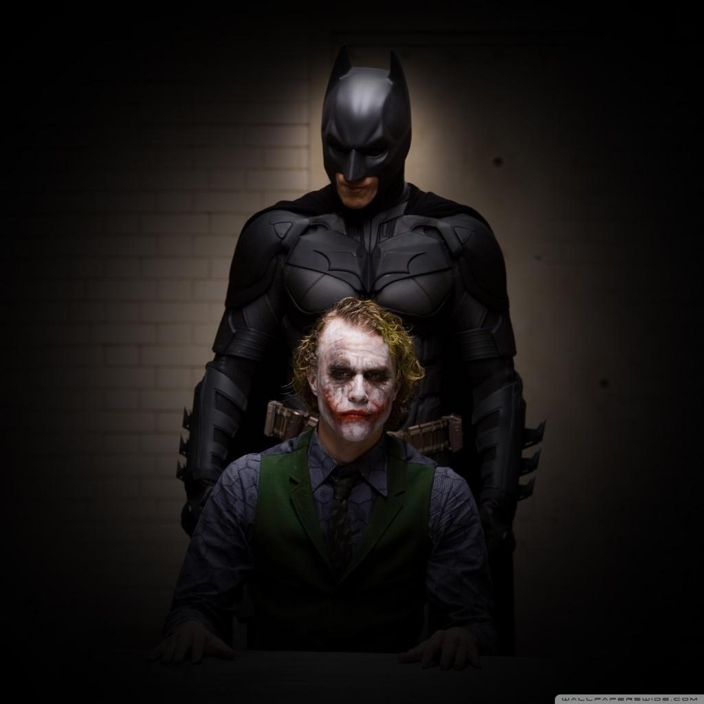 1030x1030 Free download Batman And Joker 4K HD Desktop Wallpaper, Phone