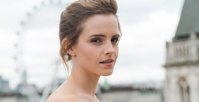 670x350 Wallpaper gorgeous and beautiful, english actress, emma watson desktop wallpaper, HD image, picture, background, e63fc3, Desktop