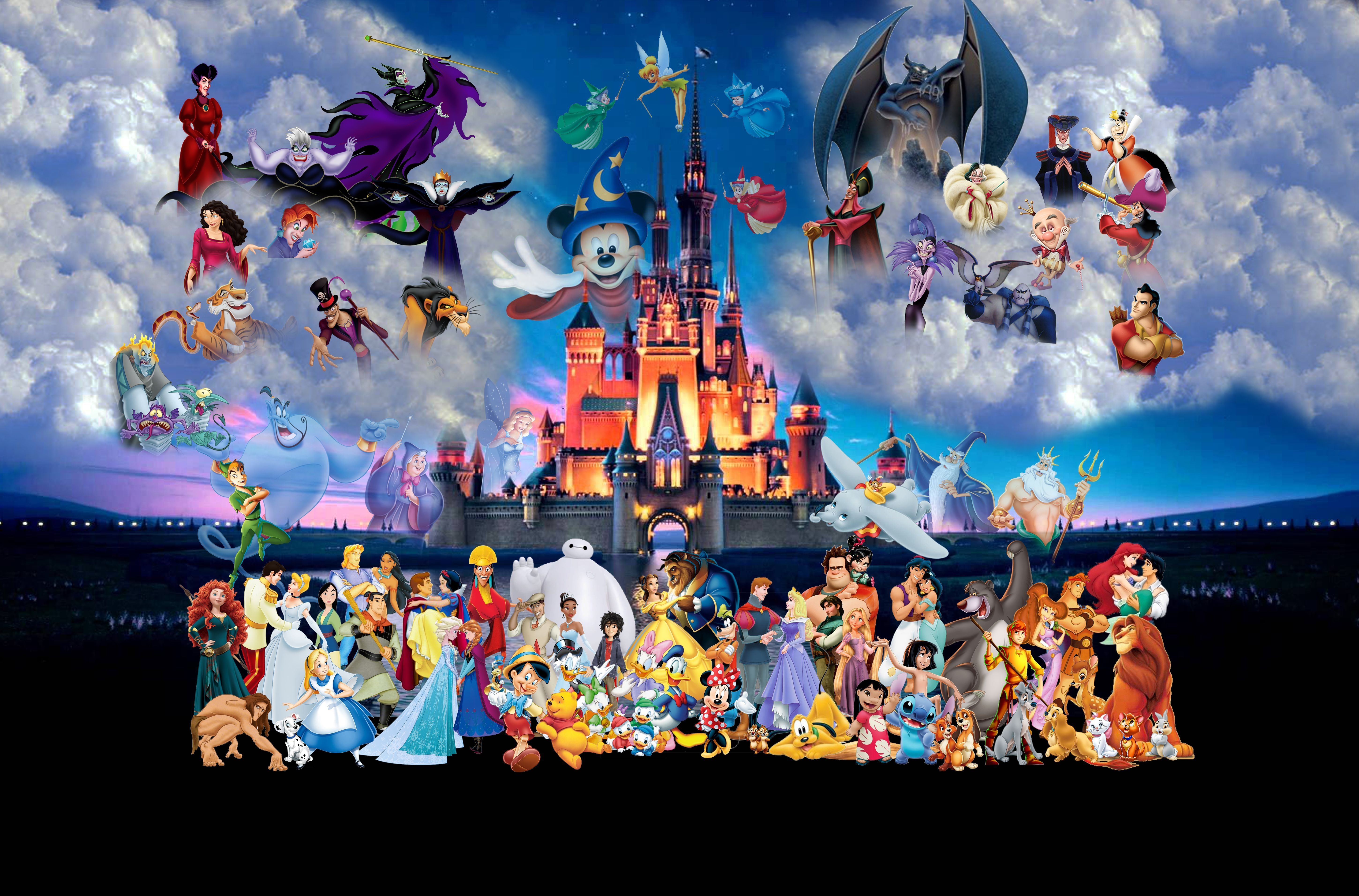 5800x3830 Disney Villains Wallpaper, Desktop