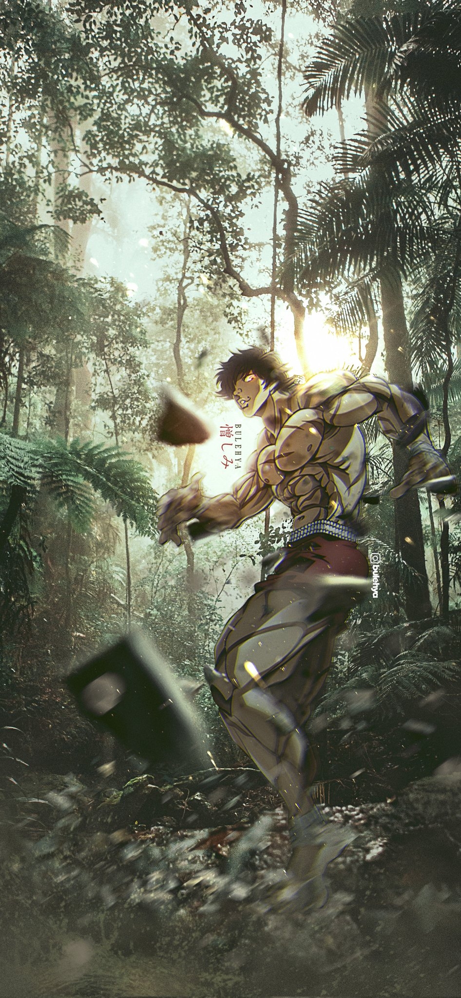 950x2050 WALLPAPER. ___ 範馬刃牙- BAKI HANMA, Phone