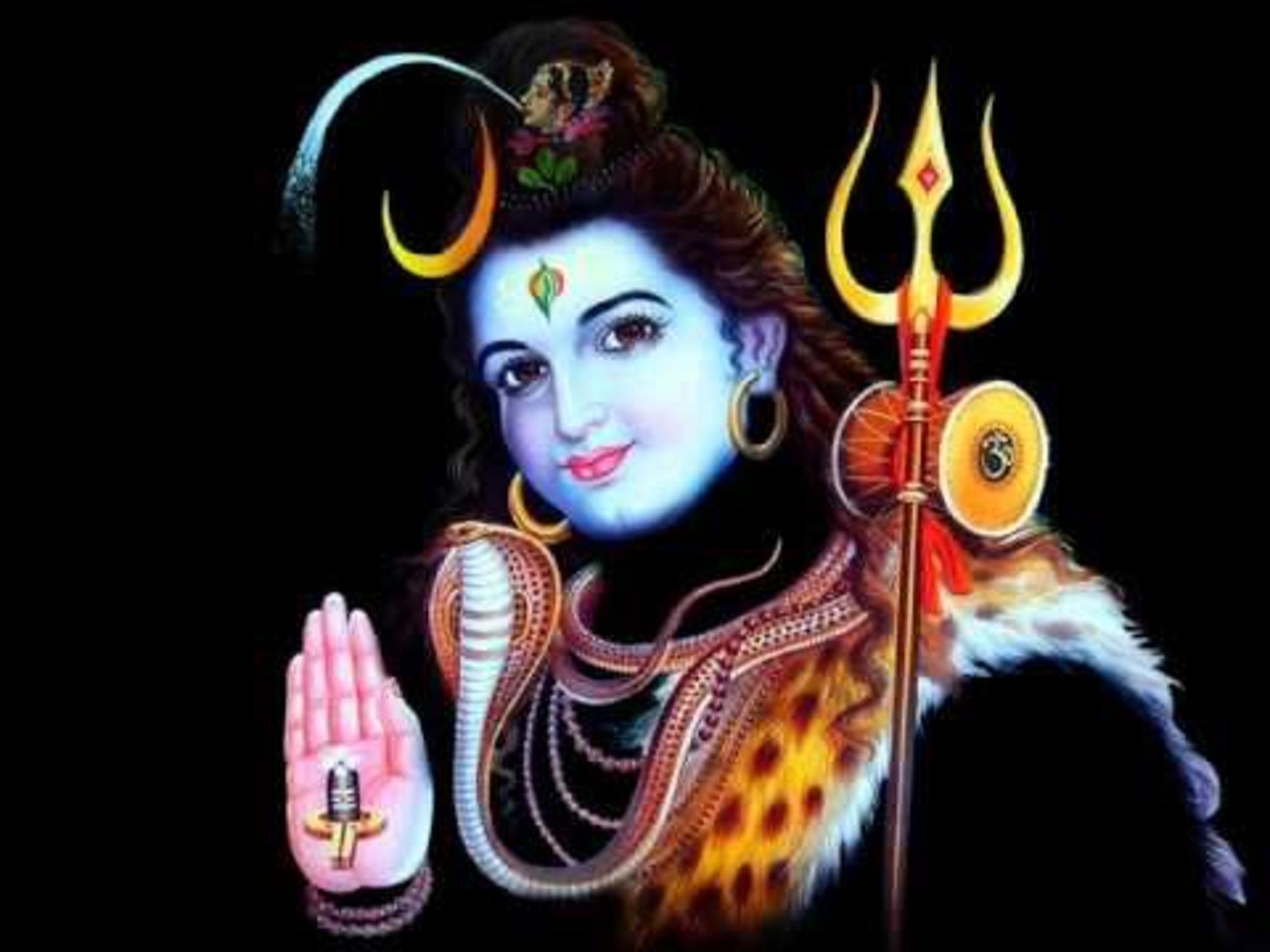 2560x1920 Bholenath Wallpaper Group Shiva Blessing, Desktop