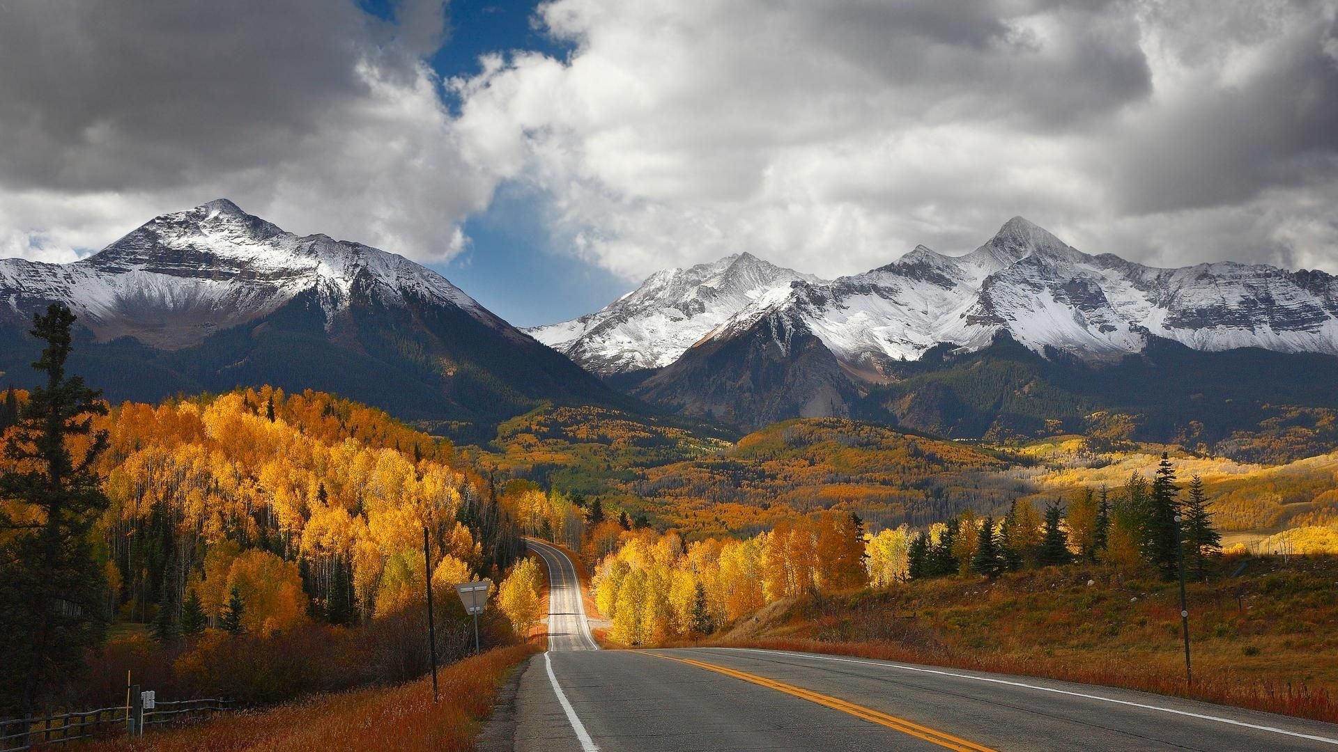 1920x1080 Empty Road In Autumn HD Wallpaperx1080, Desktop