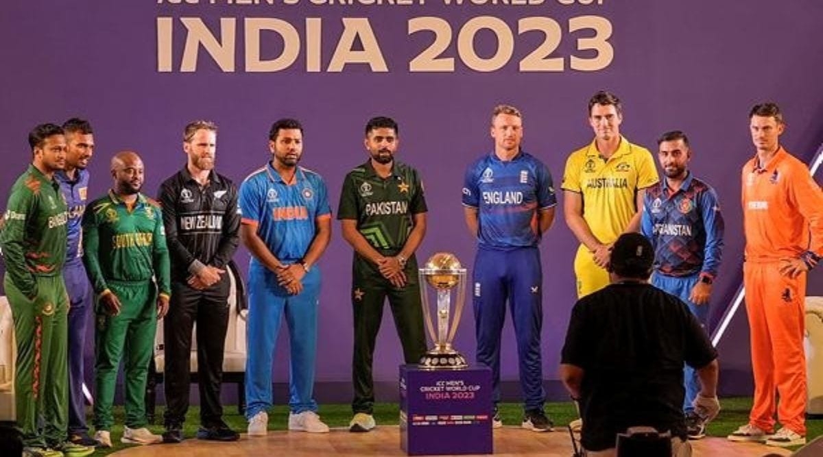 1200x670 World Cup 2023 Captains Day Highlights: Rohit Sharma And Babar Azam Speak On India Vs Pakistan Match. Cricket World Cup News Indian Express, Desktop