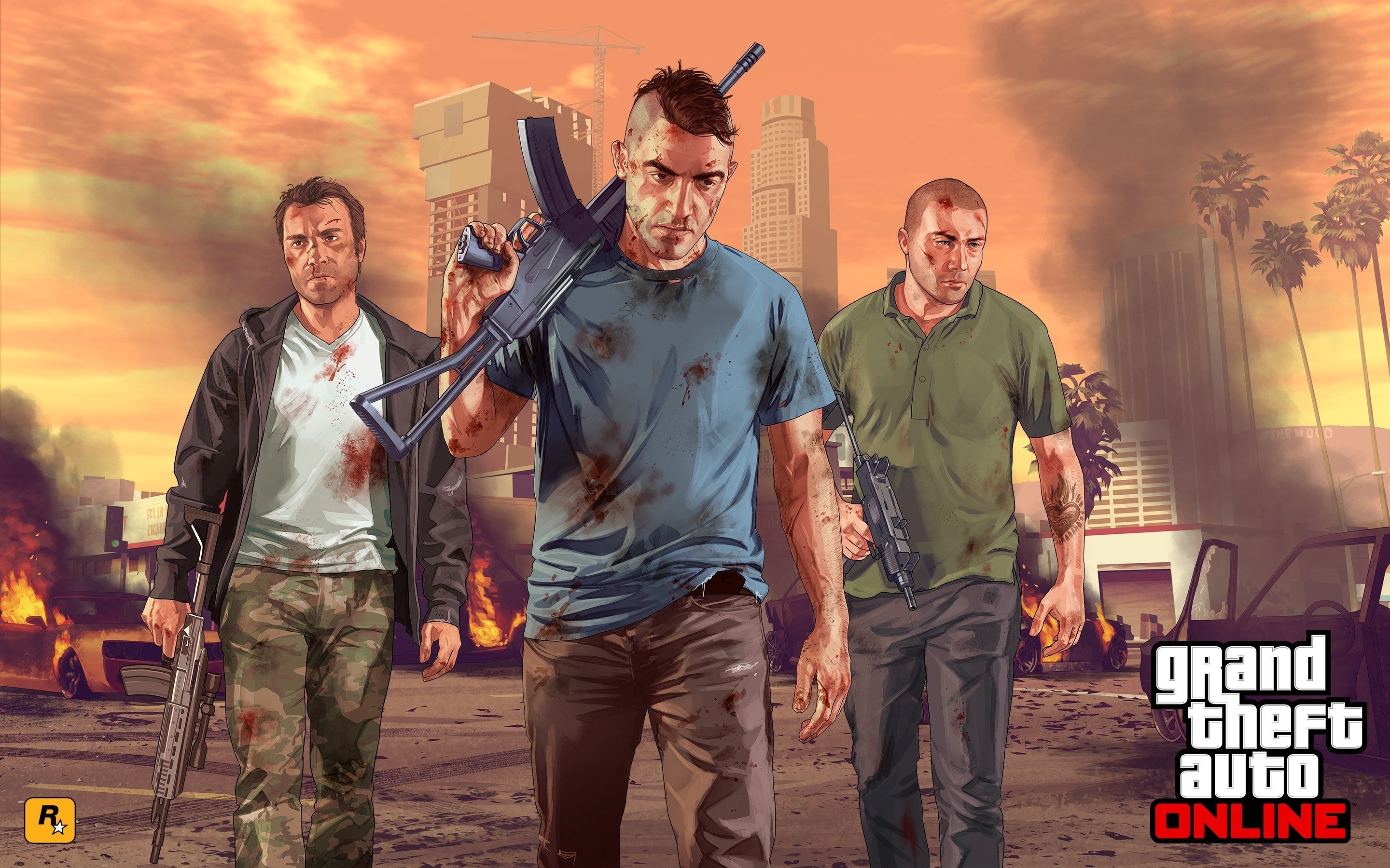 2880x1800 GTA 5 Last Team Standing Wallpaper, Desktop