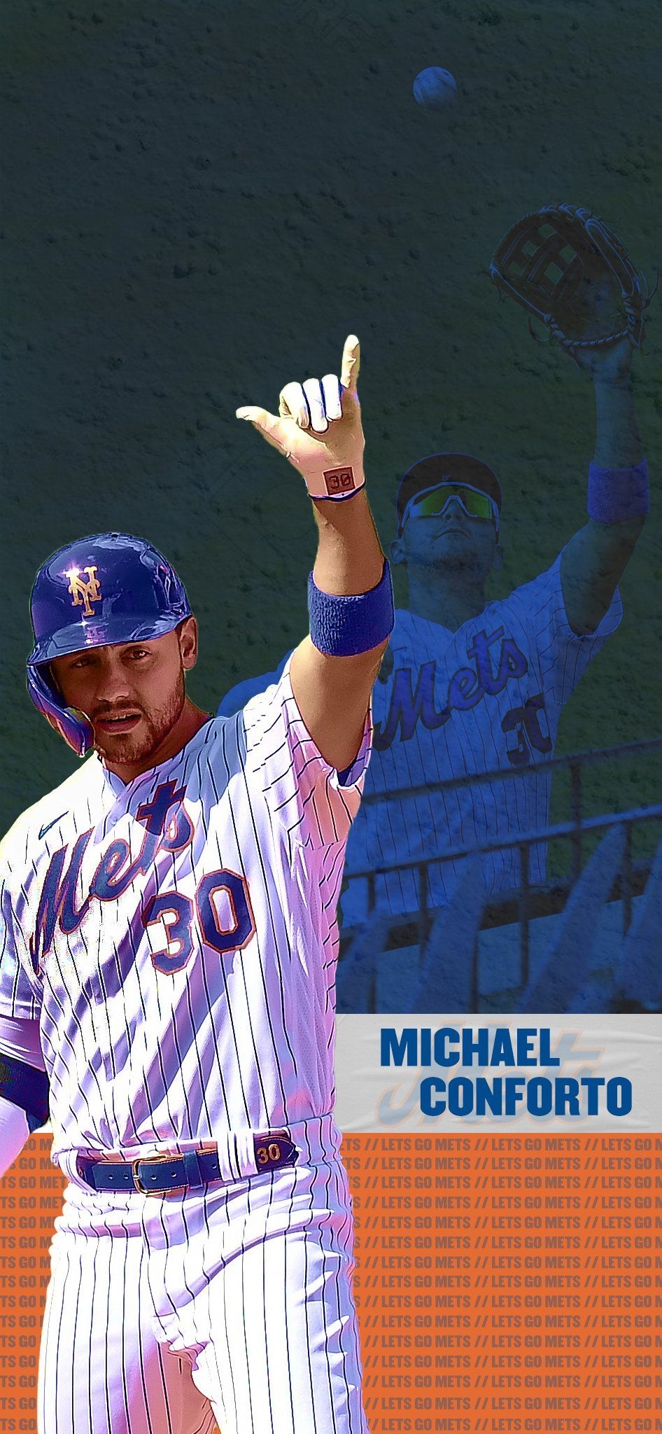 950x2050 Mets Virtual Wallpaper. New York Mets, Phone