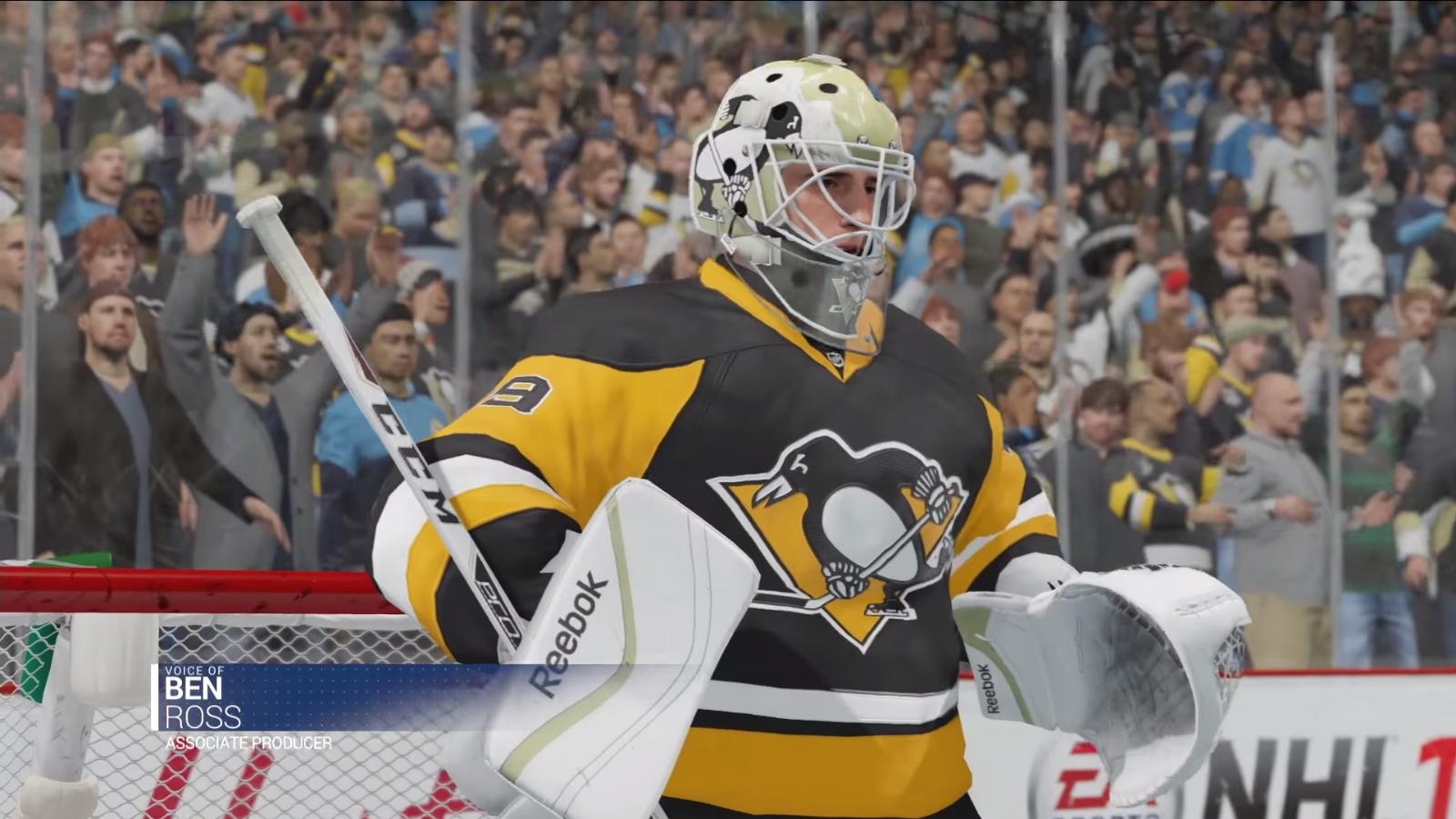 1600x900 Marc Andre Fleury In EA Sport's NHL 16 (as Seen On A Trailer), Desktop