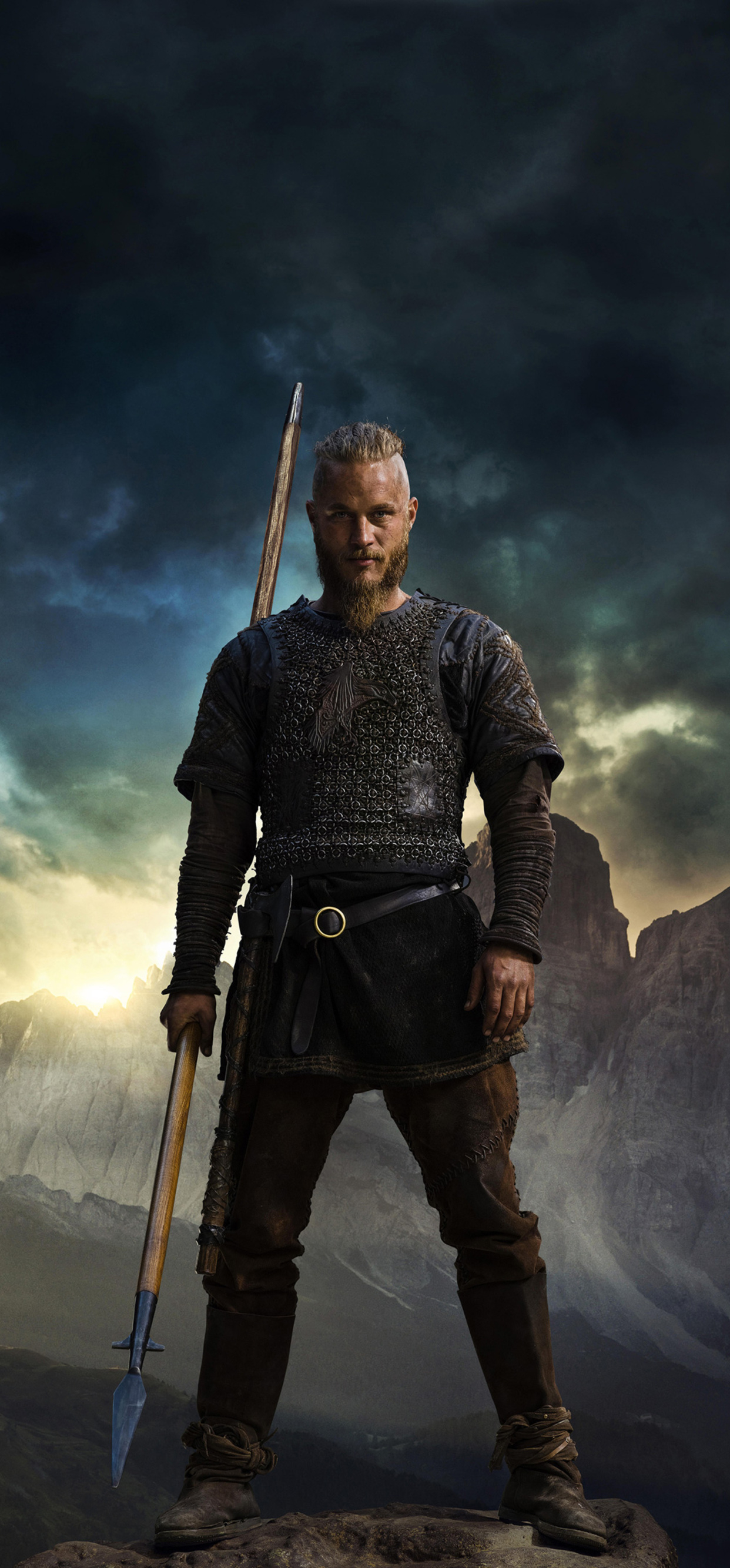 1250x2670 Vikings Ragnar 4k iPhone XS, Phone