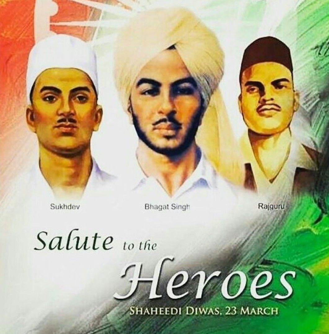 1070x1080 Remembering The Great ßhagat singh Sukhdev Rajguru*Salute to the Hero's, Phone