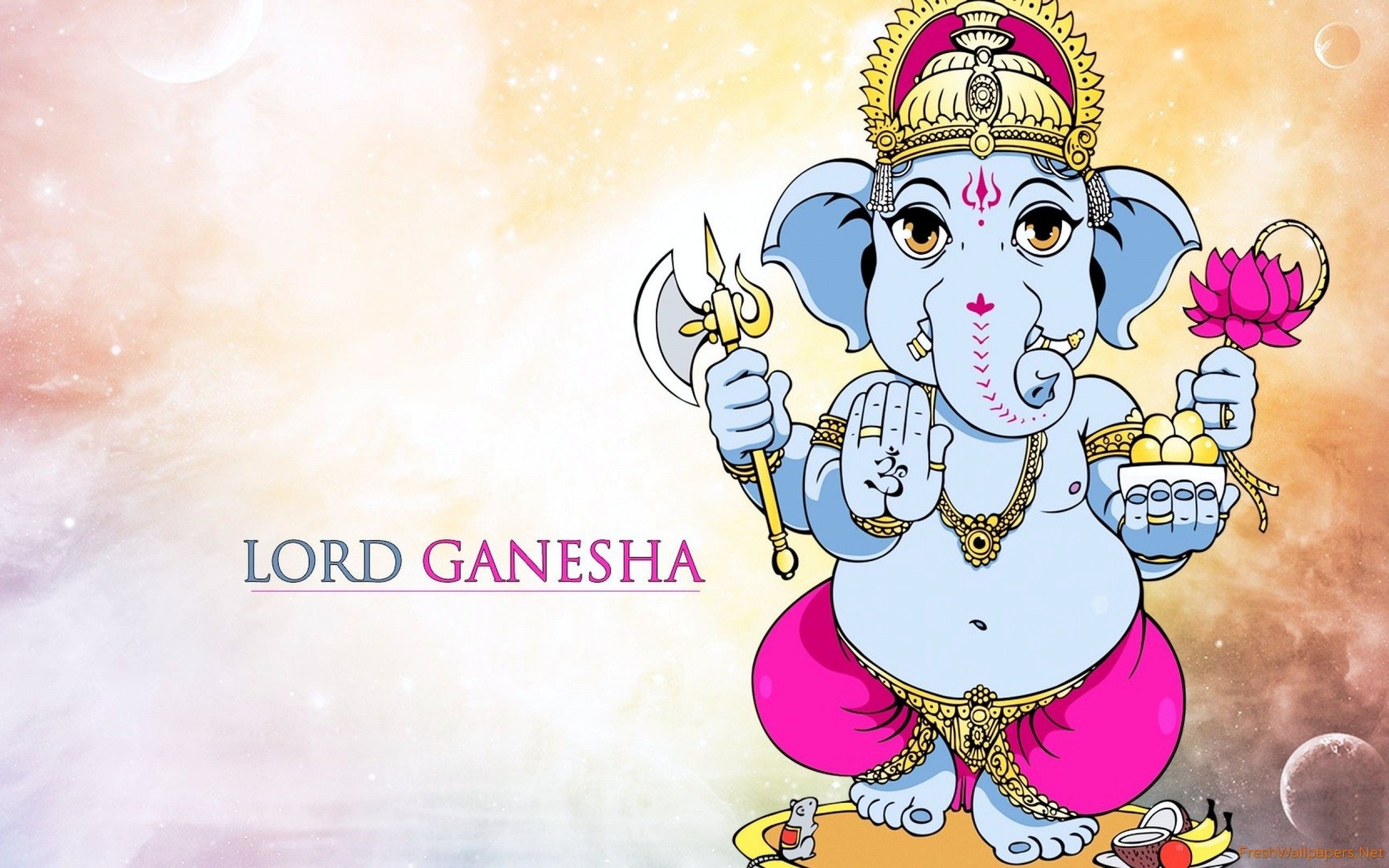 2560x1600 Cute Lord Ganesha wallpaper, Desktop