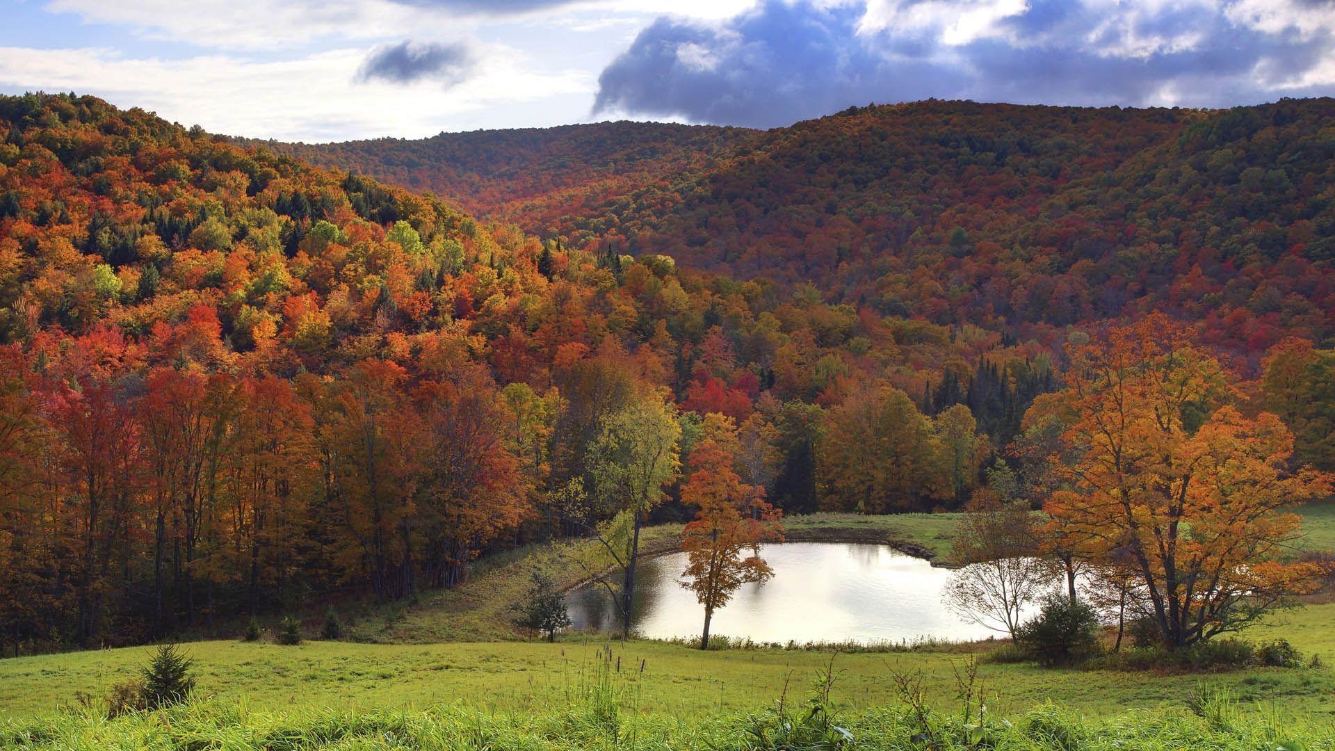 1920x1080 Mountain Valley Background, Desktop