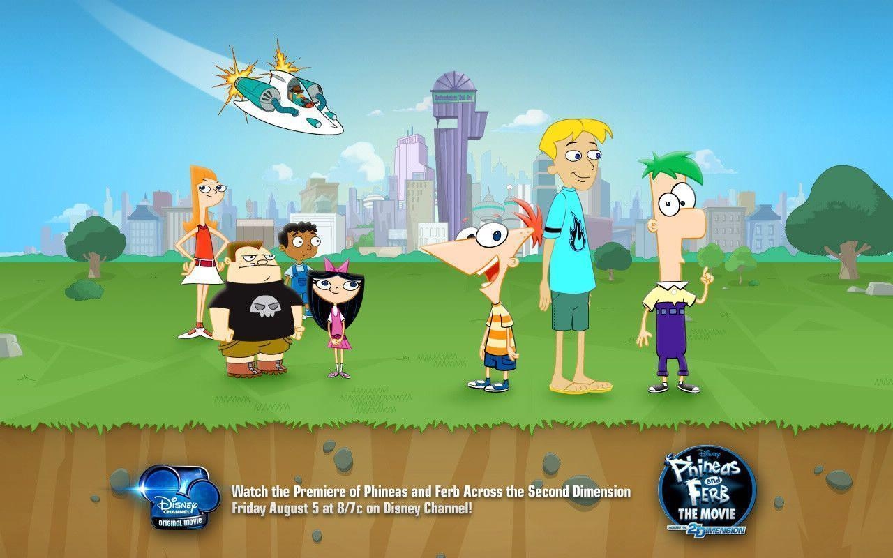 1280x800 Life with Dylan: Phineas and Ferb Across the Second Dimension, Desktop