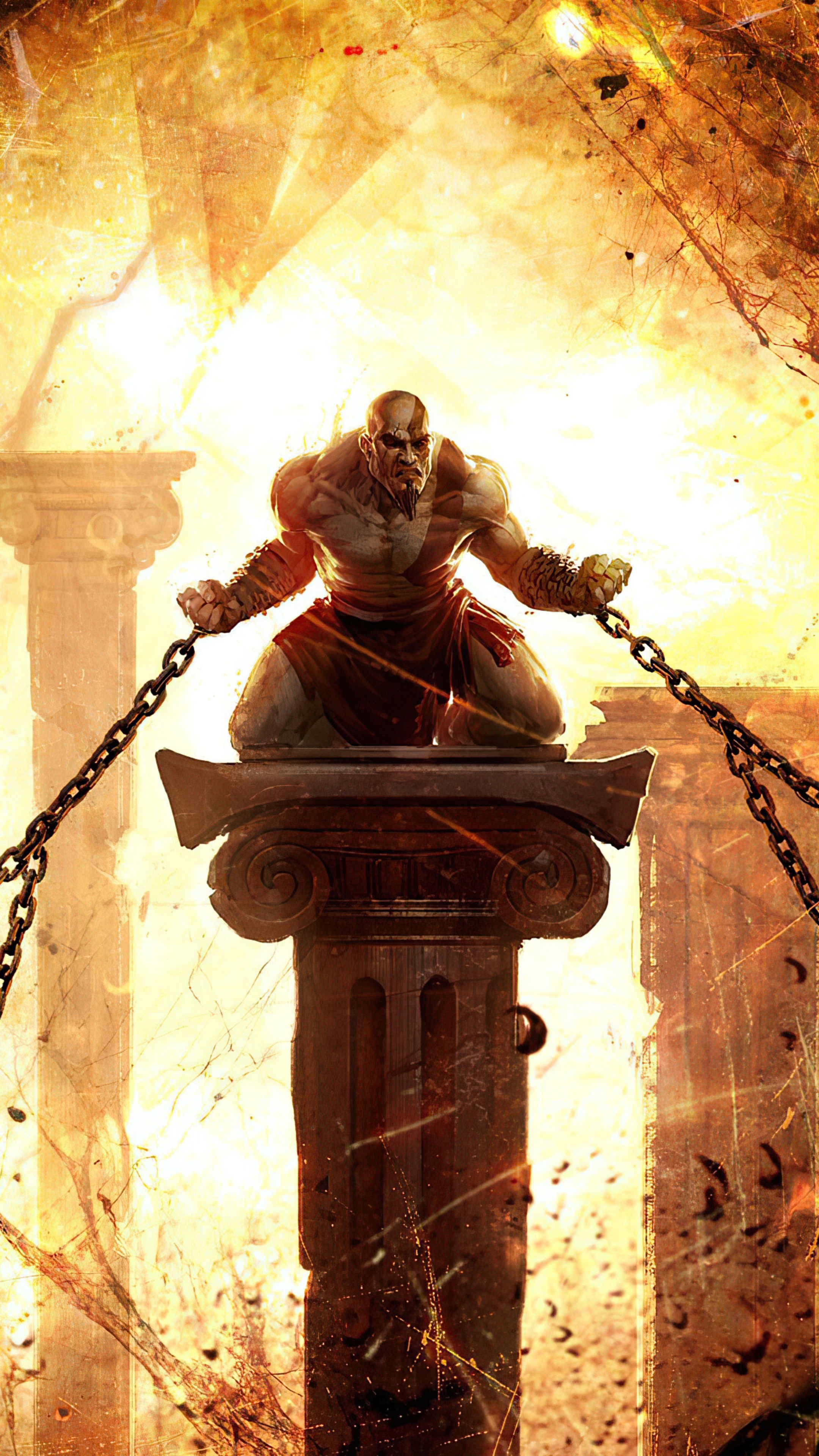 2160x3840 god of war, kratos, games, hd, 4k Gallery HD Wallpaper, Phone