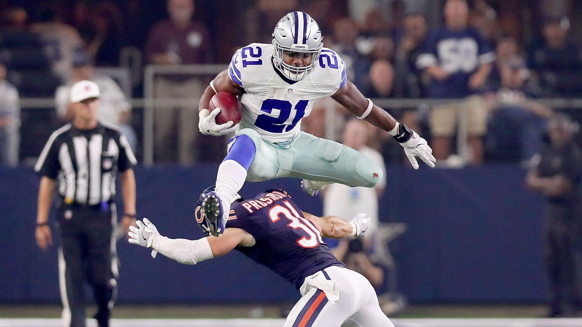 1920x1080 Dak Prescott, Ezekiel Elliott shine again as Cowboys top Bears, Desktop