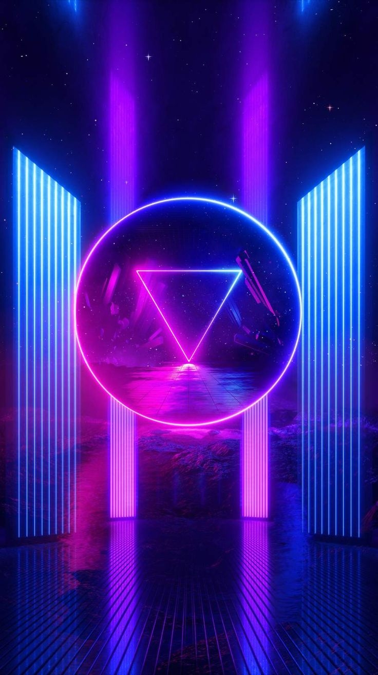 740x1320 Neon Shine iPhone Wallpaper, Phone