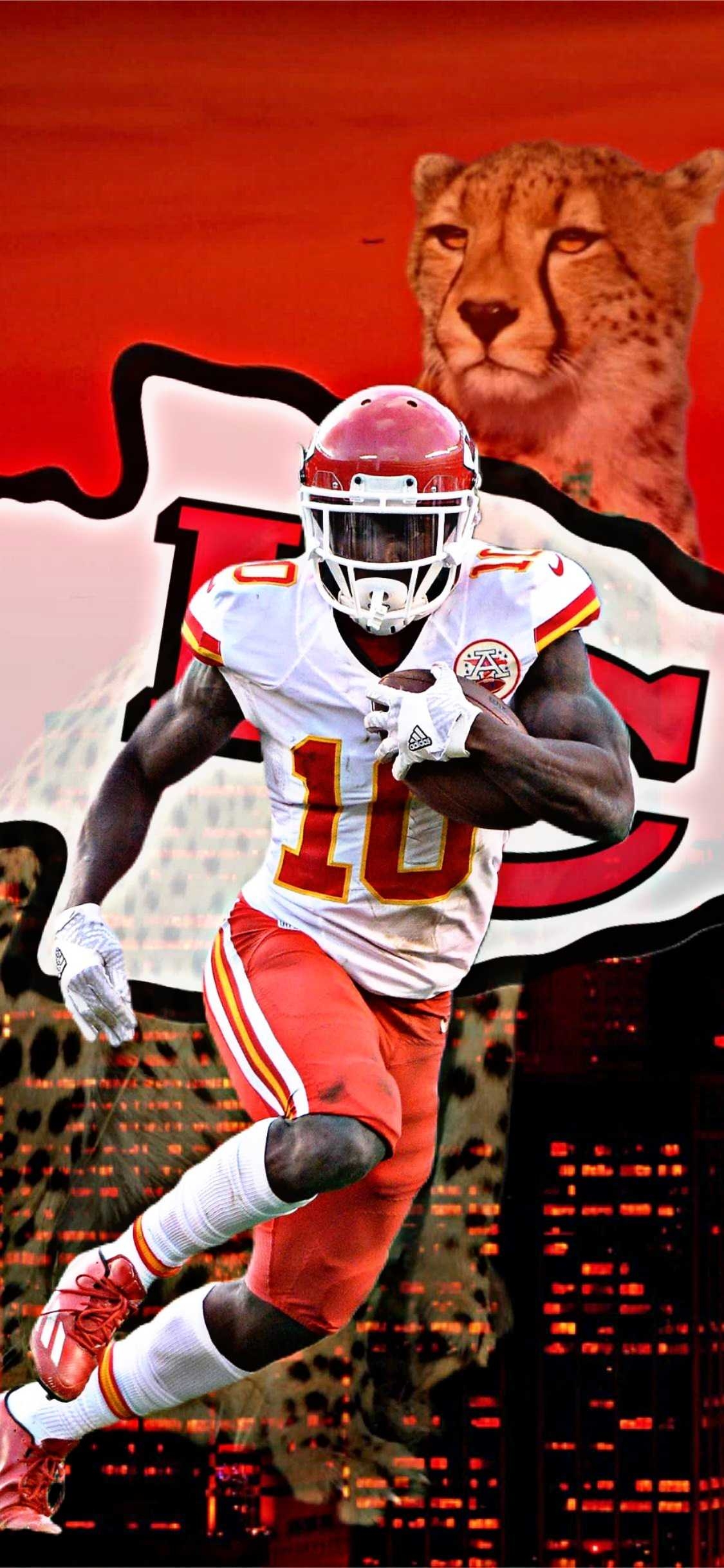 1130x2440 Tyreek Hill Wallpaper, Phone