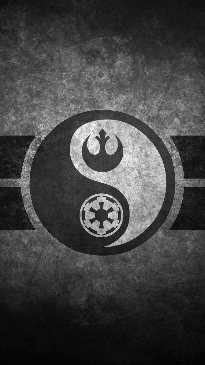 670x1200 Free download Star Wars Yin Yang Cellphone Wallpaper, Phone