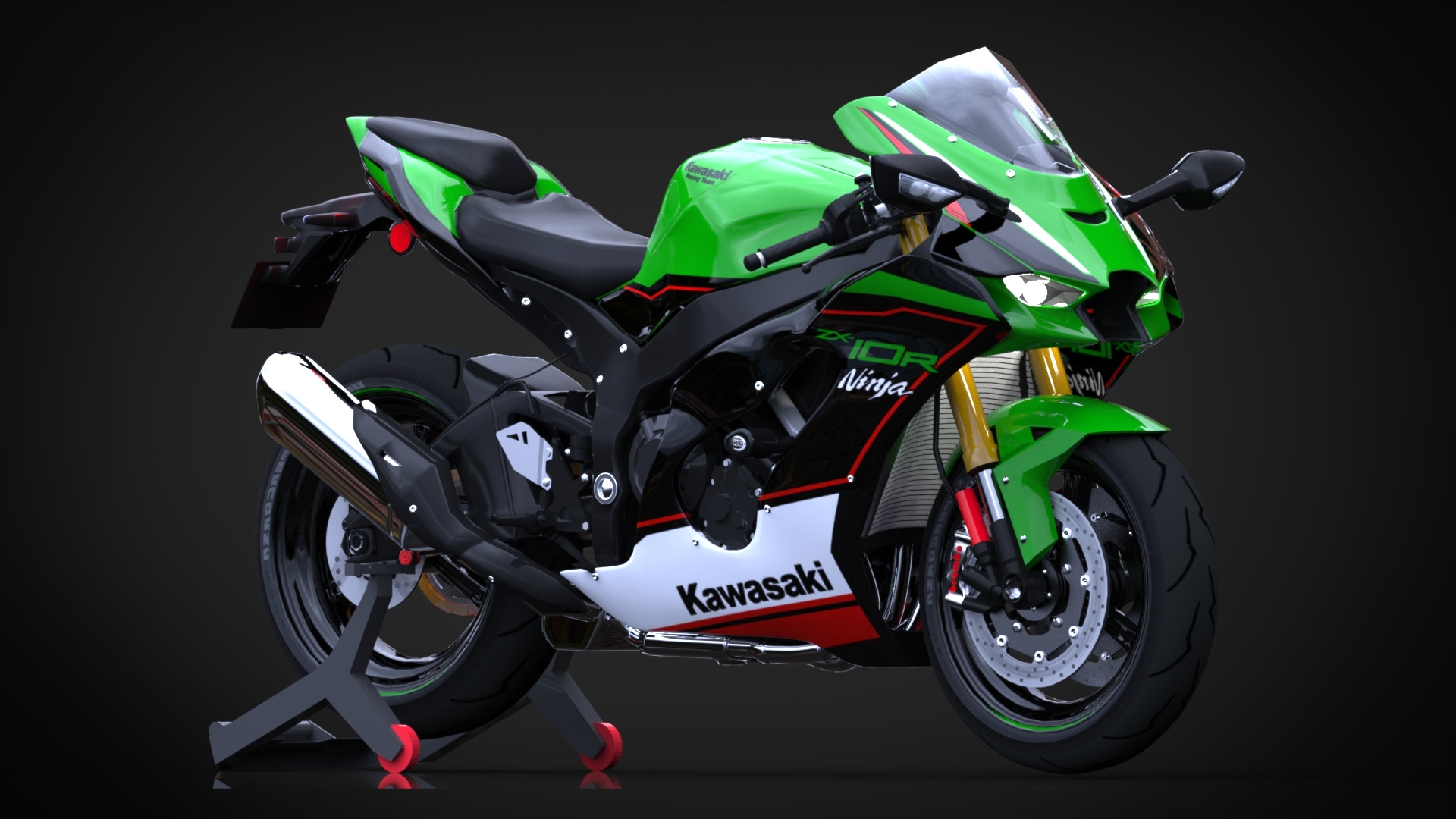 1920x1080 Sin_Imanuel Ninja ZX10R 2021 3D Render Model by: Render with Keyshot Modelling with Blender dmodels drendering #blender #Kawasaki #ZX10R dmodeling #motorcycles #vehicles, Desktop