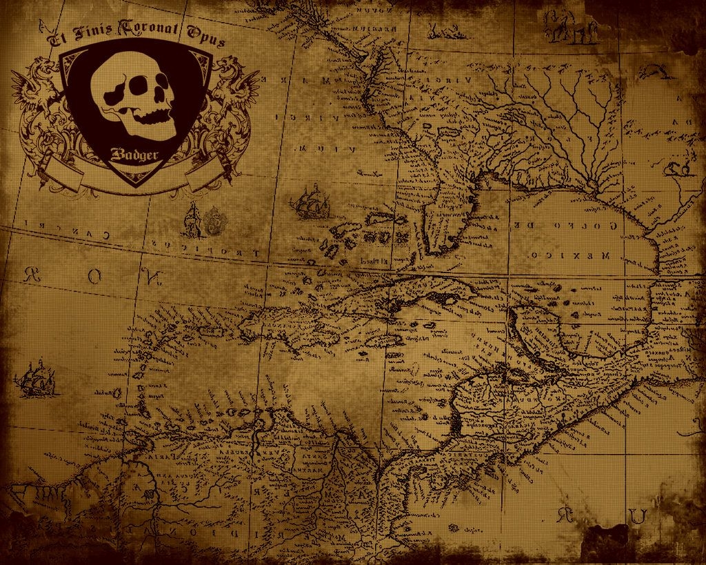 1030x820 Treasure Map Wallpaper, Desktop