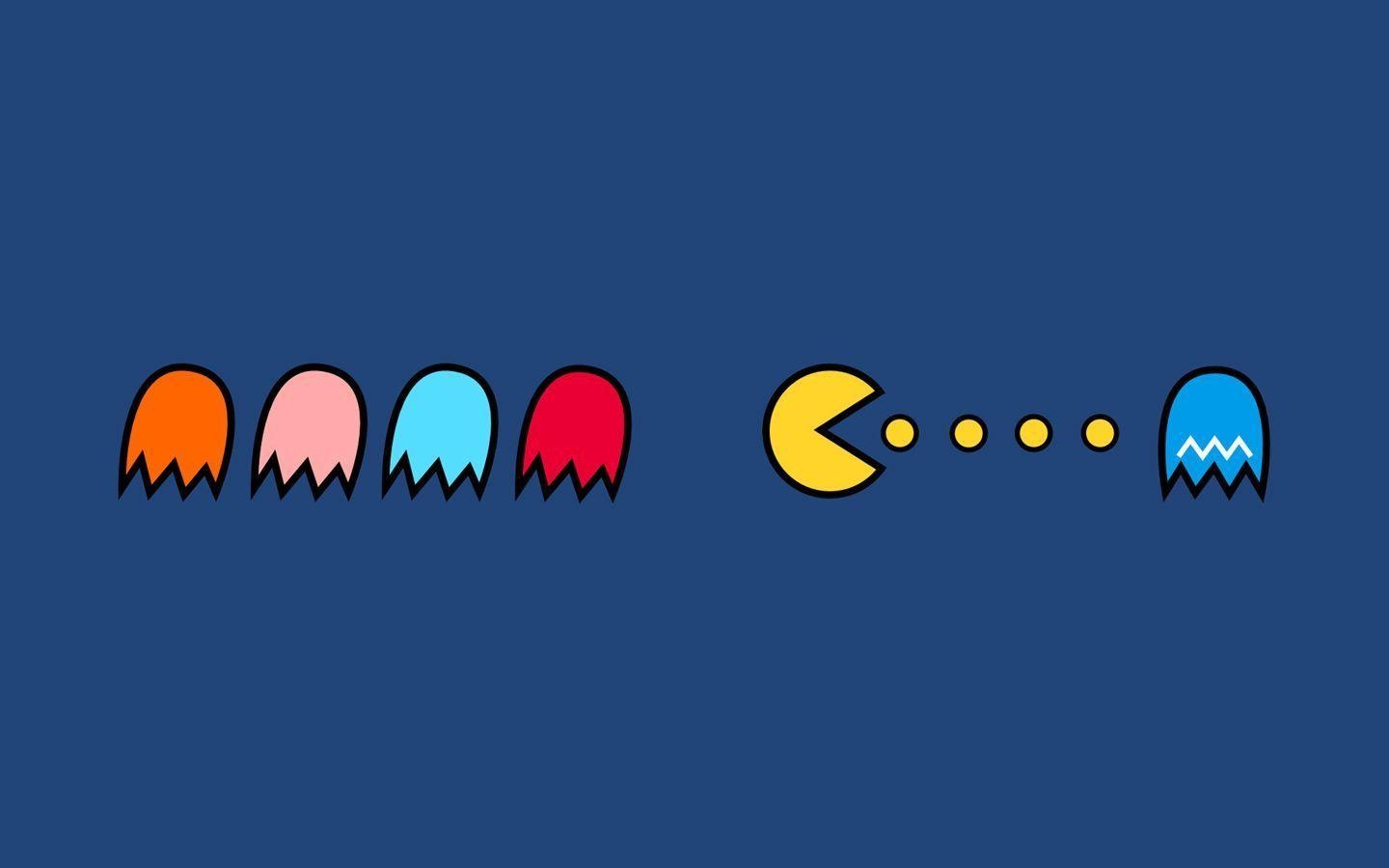 1440x900 Pacman Wallpaper 5155  px, Desktop