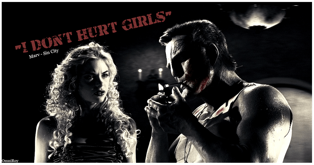 1280x680 Sin City Marv Quote, Desktop