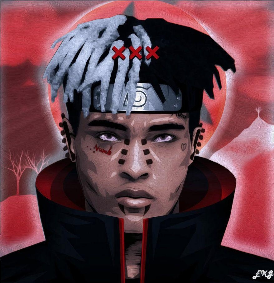 880x910 XXXTENTACION Pain edit (original by JEDIAH), Phone