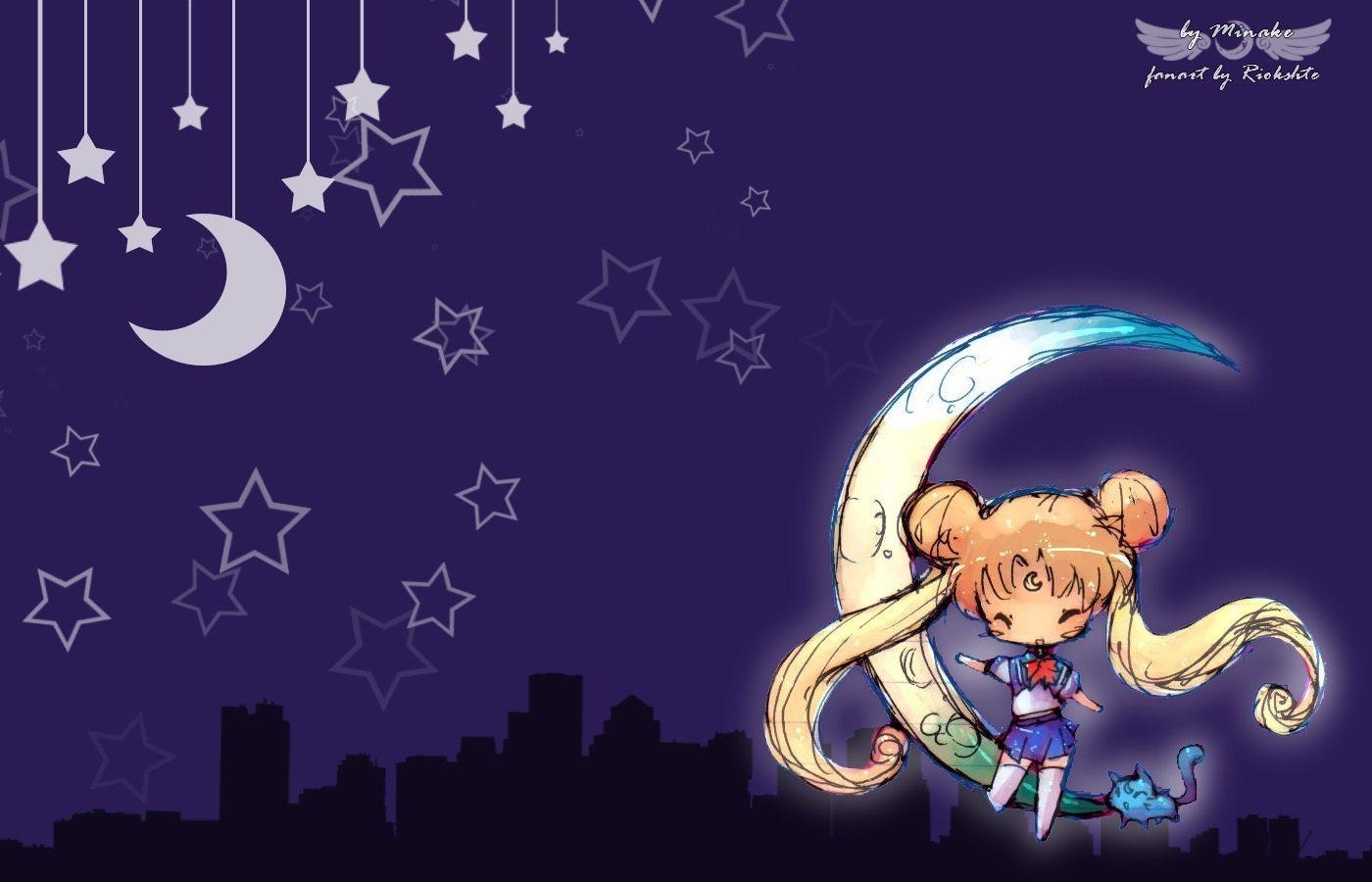 1400x900 Sailor Moon Aesthetic Desktop Wallpaper Free Sailor Moon, Desktop