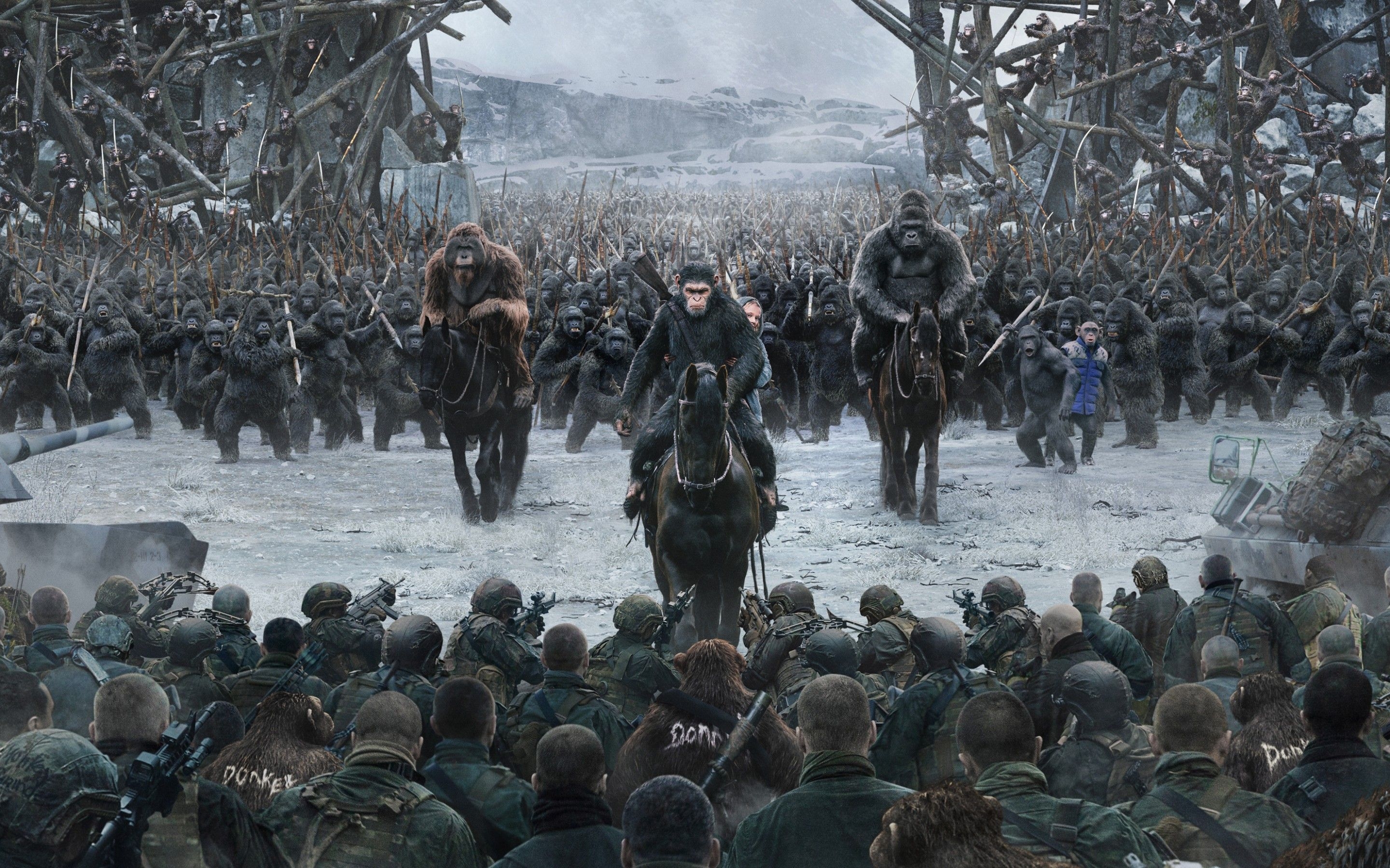 2880x1800 Wallpaper War for the Planet of the Apes, HD, Movies, Desktop