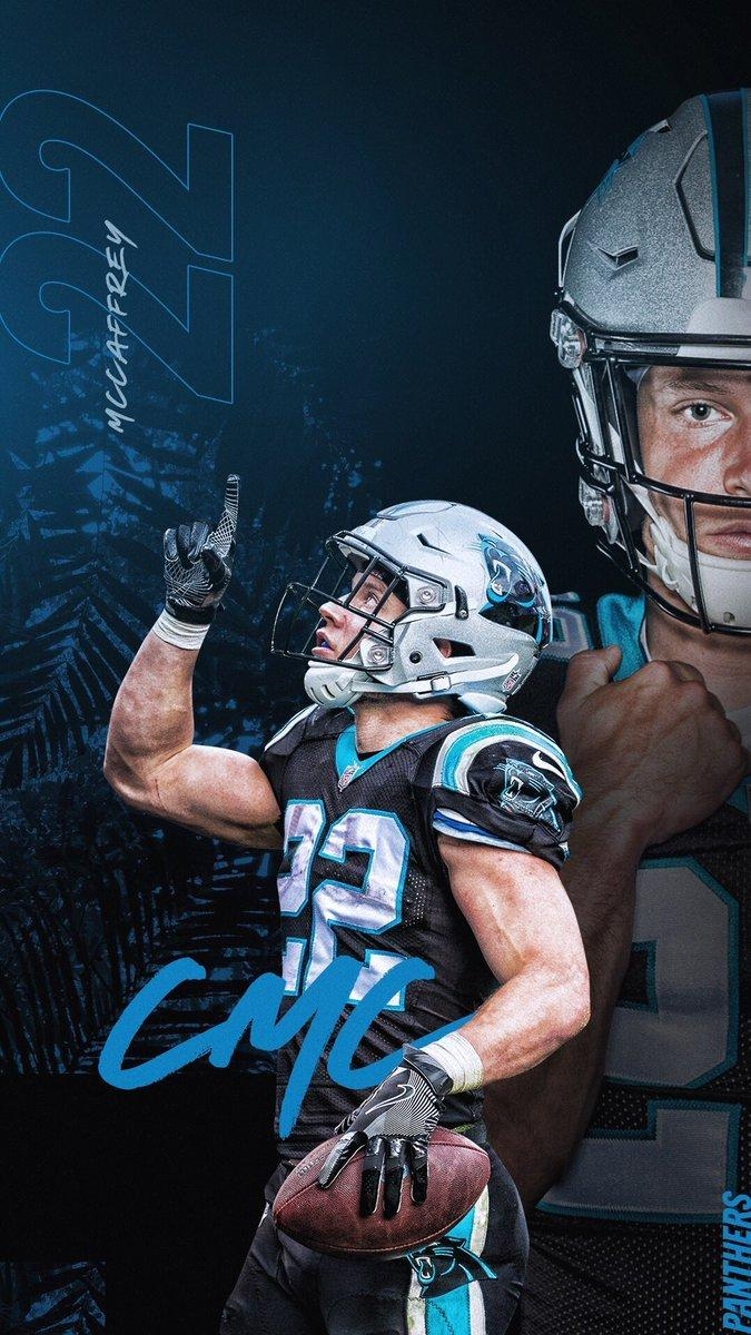 680x1200 Christian Mccaffrey Carolina Panthers Panthers Nfl, Phone