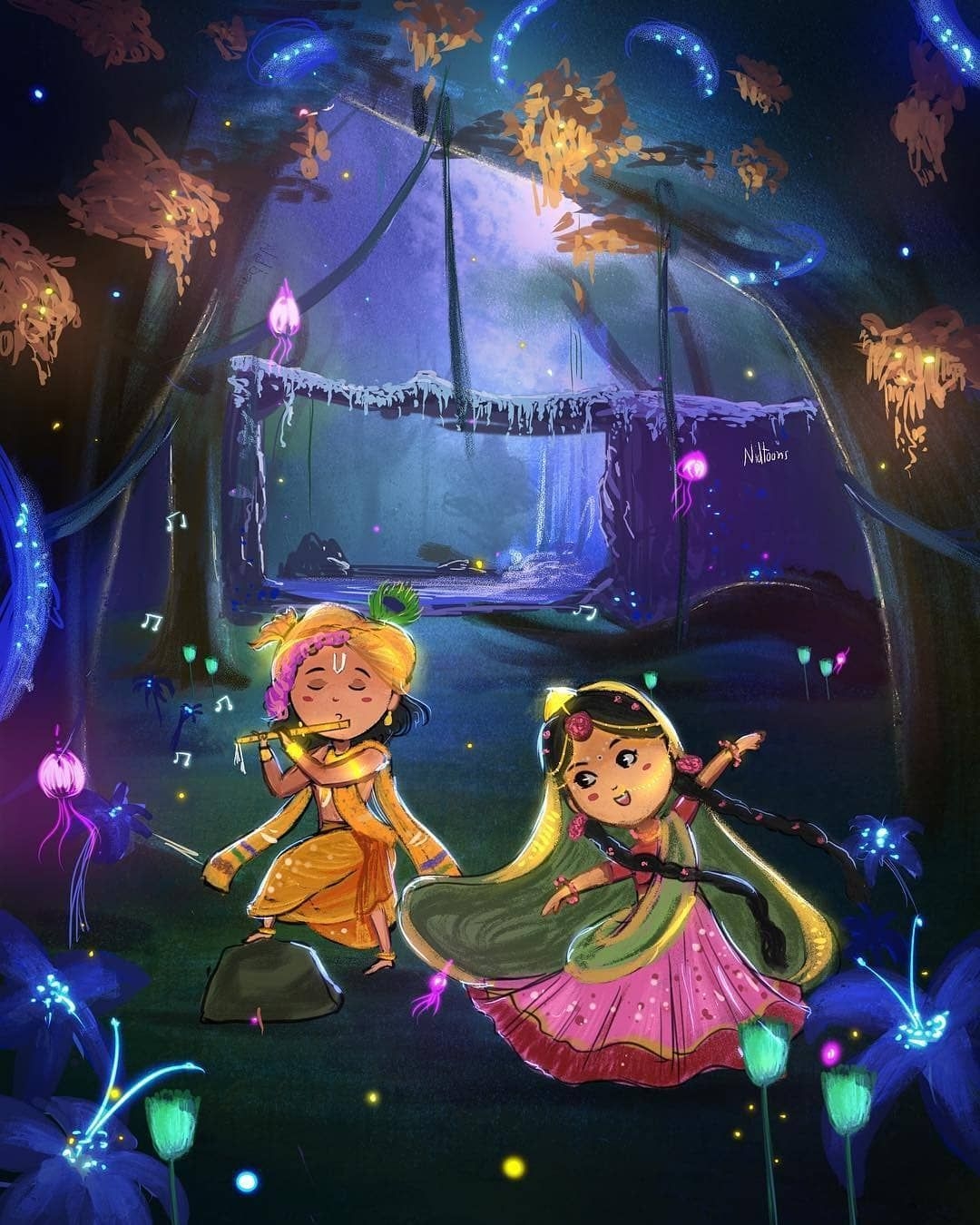 1080x1350 Cute Radha Krishna Wallpaper Free Cute Radha Krishna Background, Phone